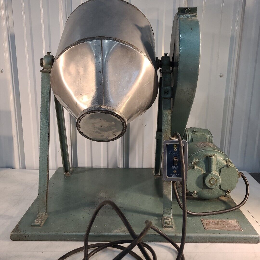Fluidizer XBTIG Rotary Laboratory Mixer Stirrer Powder Chamber 1/8HP 120V 2.8A