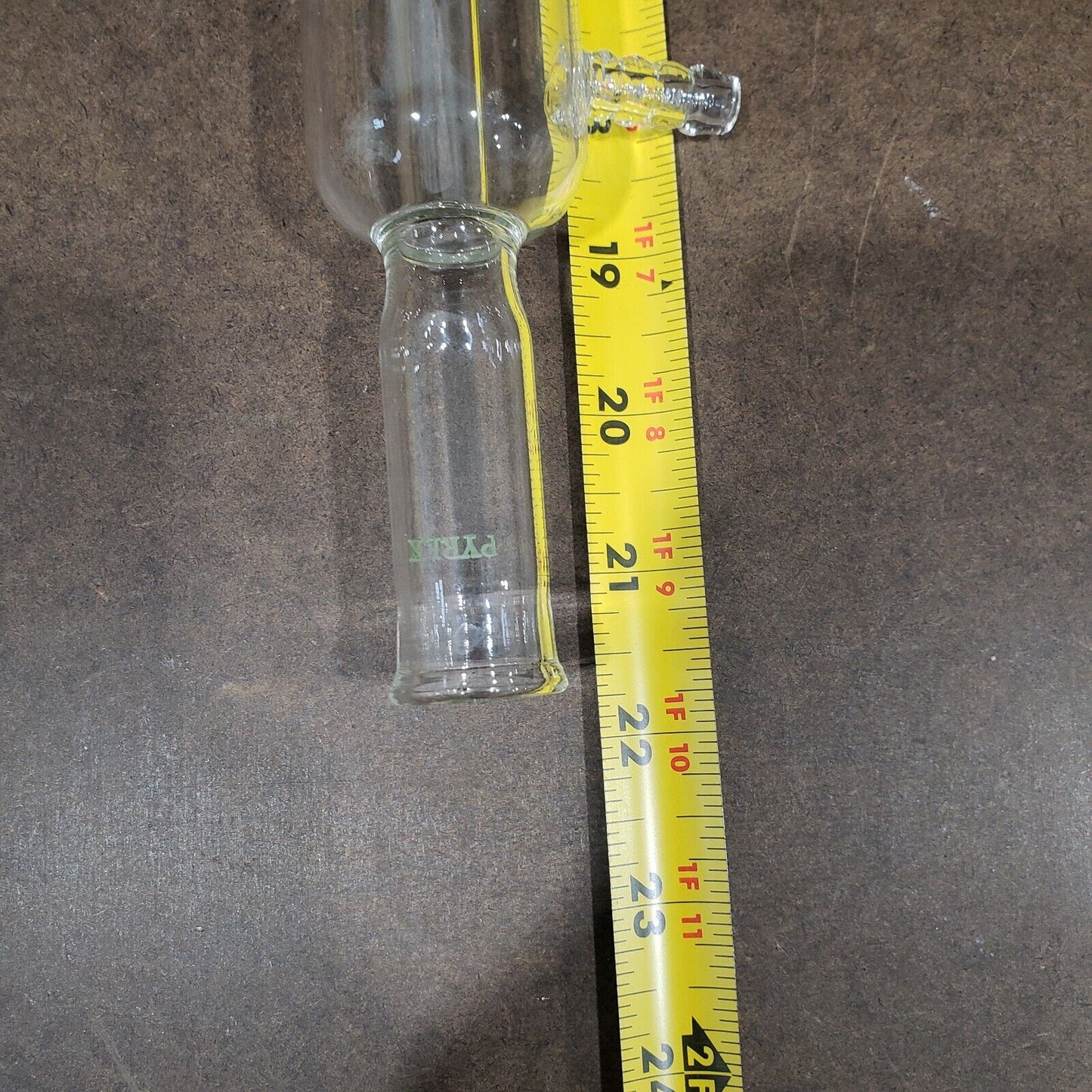 Pyrex Allihn Condenser Jacketed Glass Column 21" Long Distillation