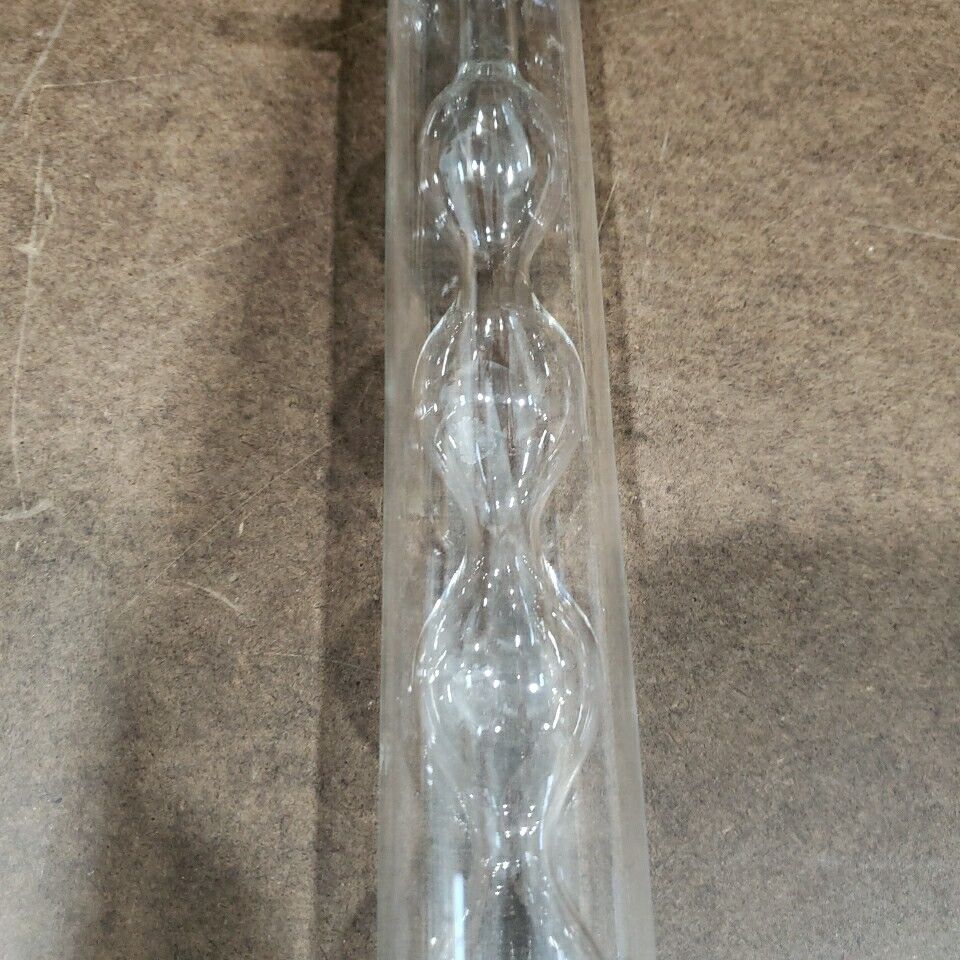 Pyrex Allihn Condenser Jacketed Glass Column 21" Long Distillation