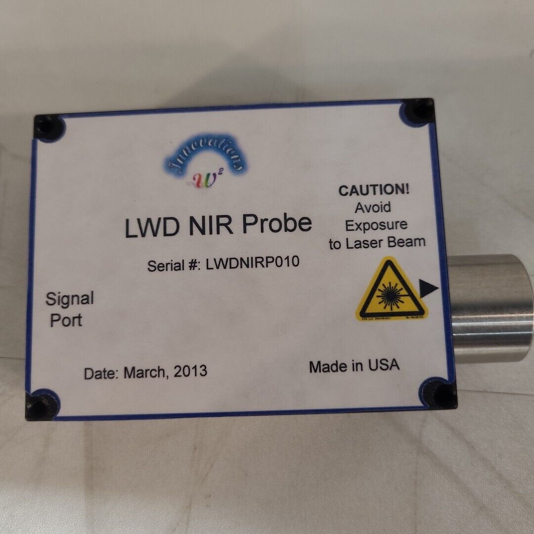 W2 Innovations LWD NIR Probe Laser Beam Head w/ Signal Port Optical Lab Sensor