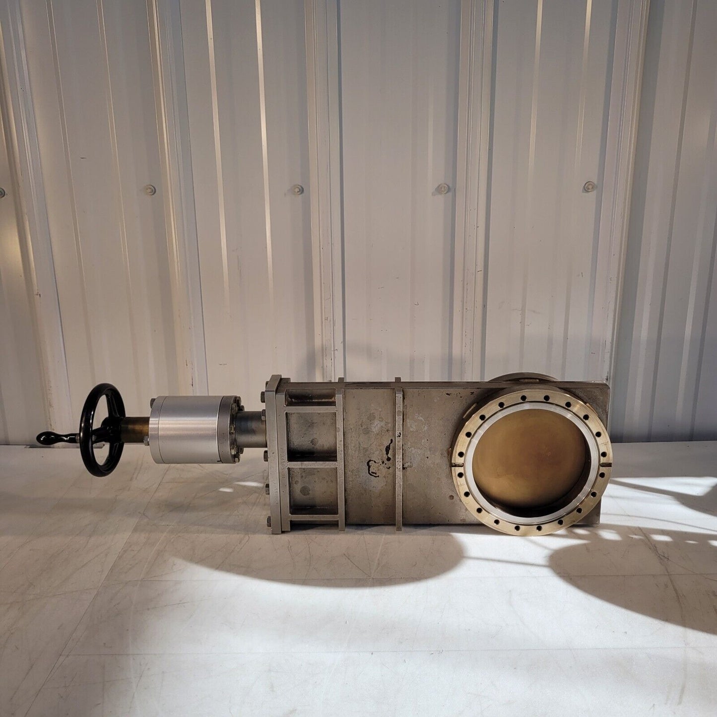 8" DN160CF Manual Gate Valve Conflat CF Flange Tapped Holes High Vacuum SS