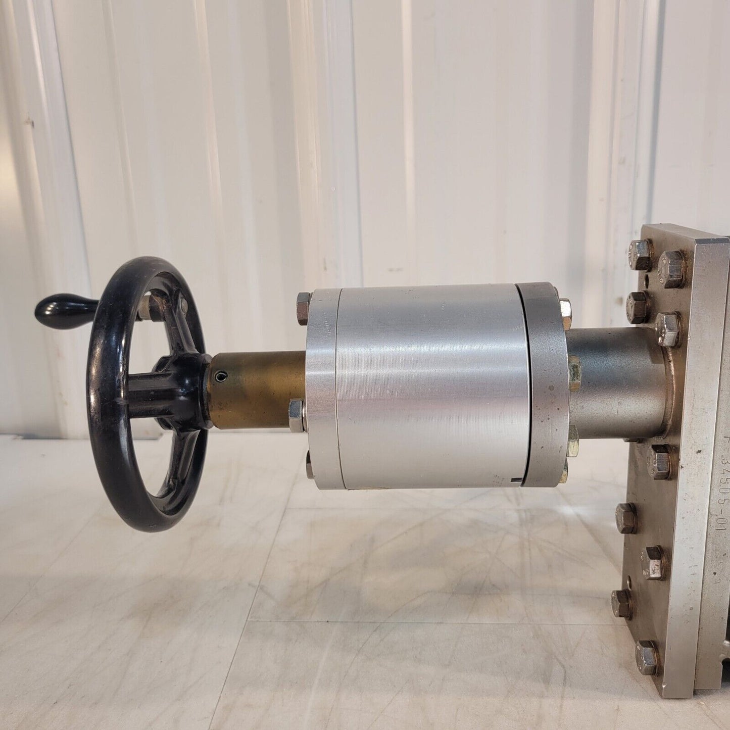 8" DN160CF Manual Gate Valve Conflat CF Flange Tapped Holes High Vacuum SS