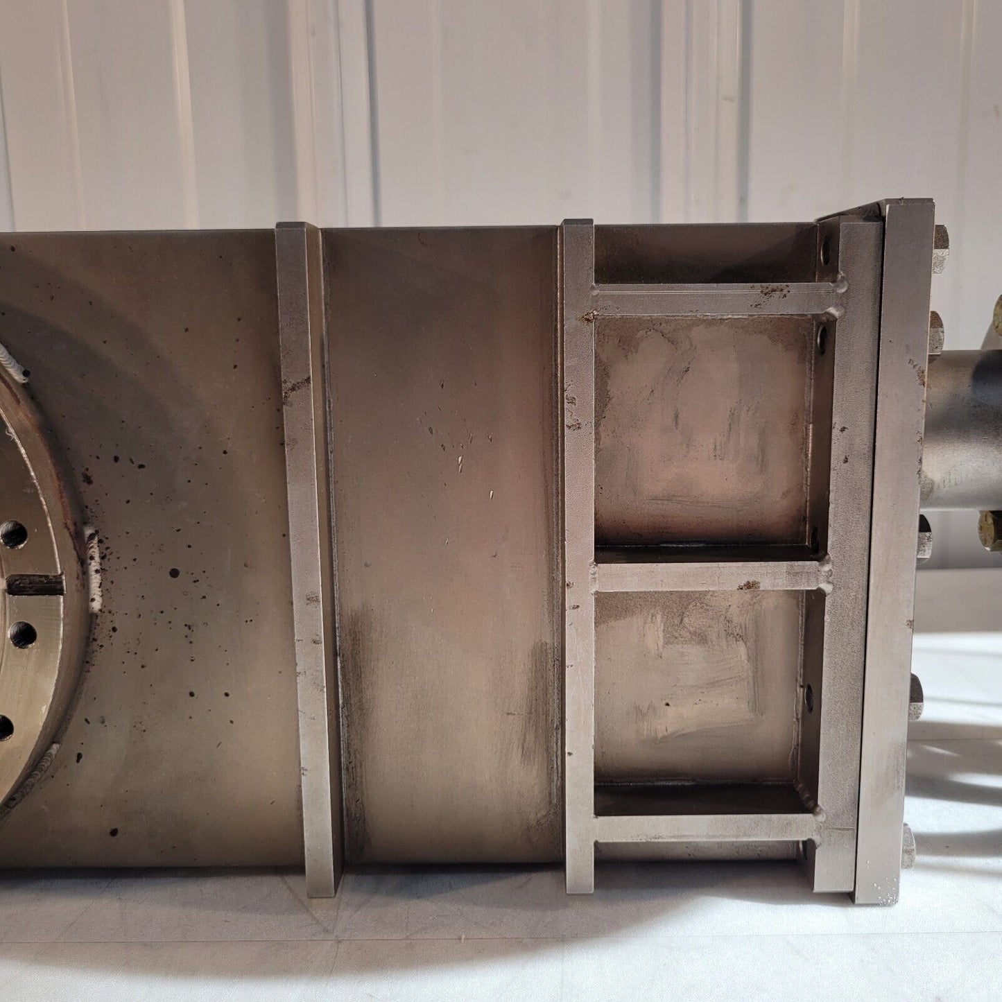 8" DN160CF Manual Gate Valve Conflat CF Flange Tapped Holes High Vacuum SS