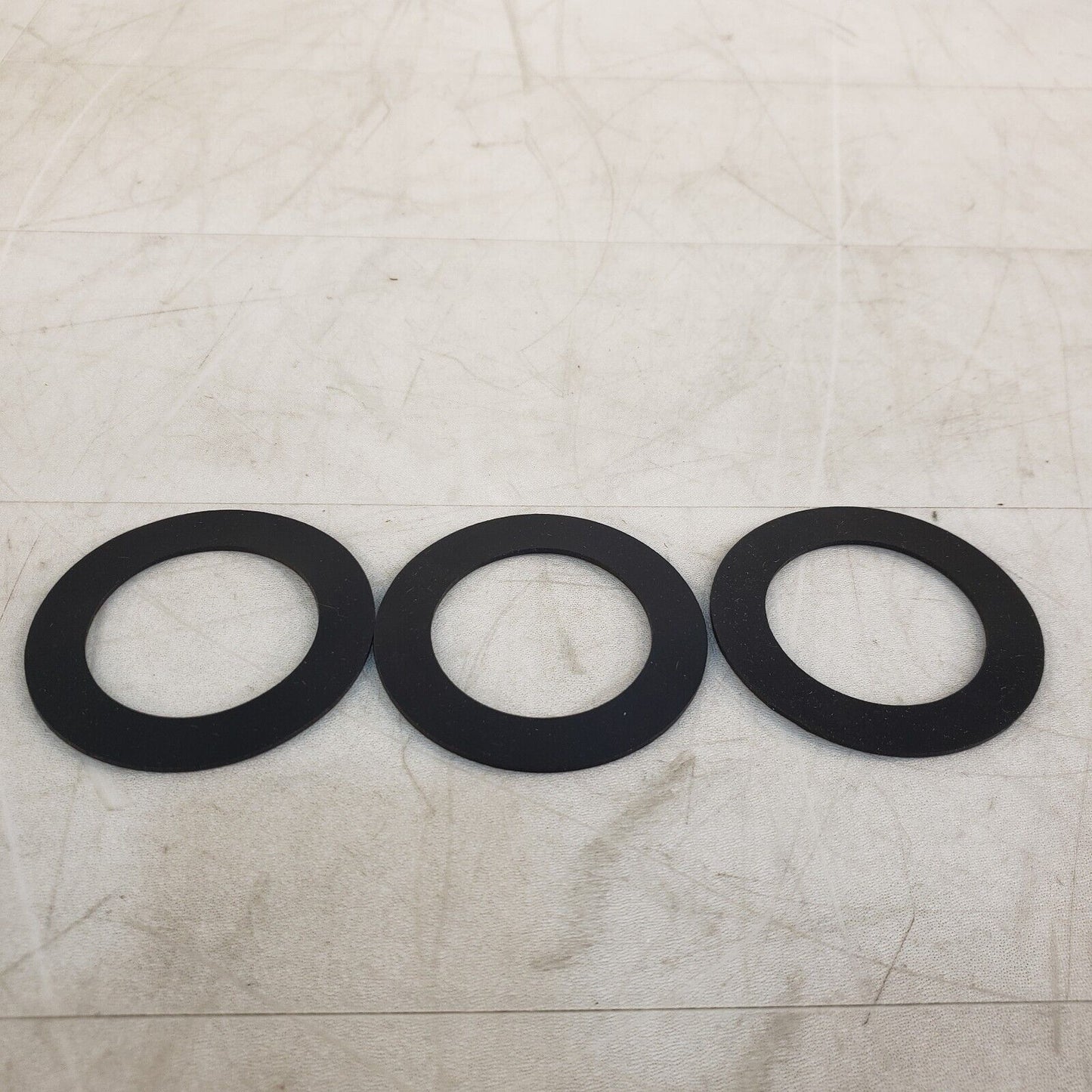 Sorvall 17013 3x Rubber Gasket 3" OD Centrifuge Mixer Seal