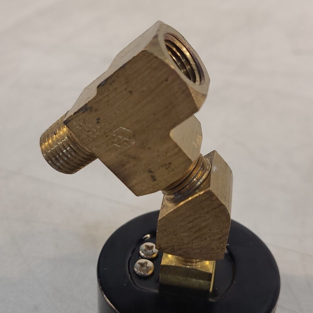 United Instrument Pressure Gauge 0-60 Psi 1/4" Npt 0-4 Bar