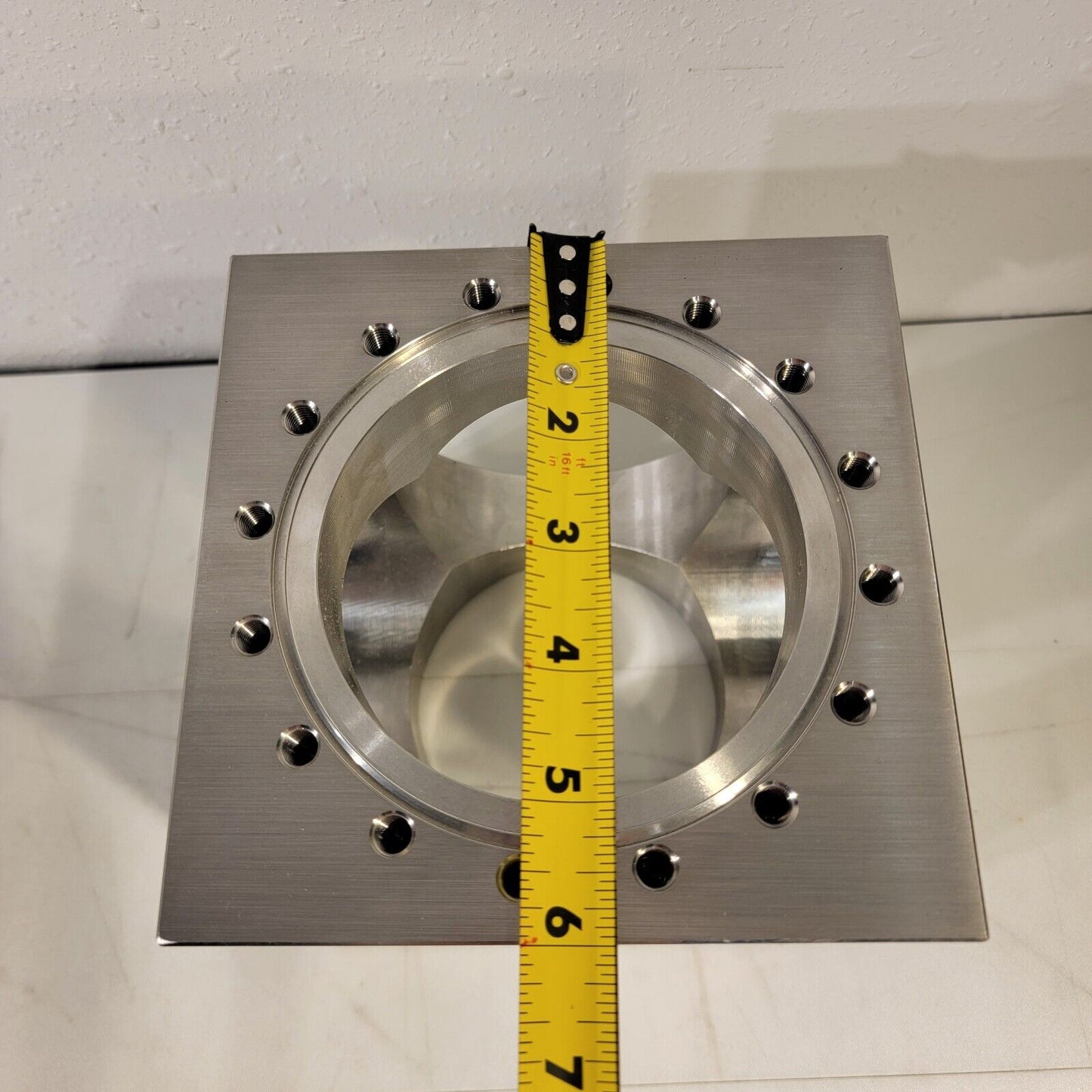 Conflat UHV 6-Way CF Cube 6" Flange Ultra High Vacuum Chamber 304SS DN100 CF100
