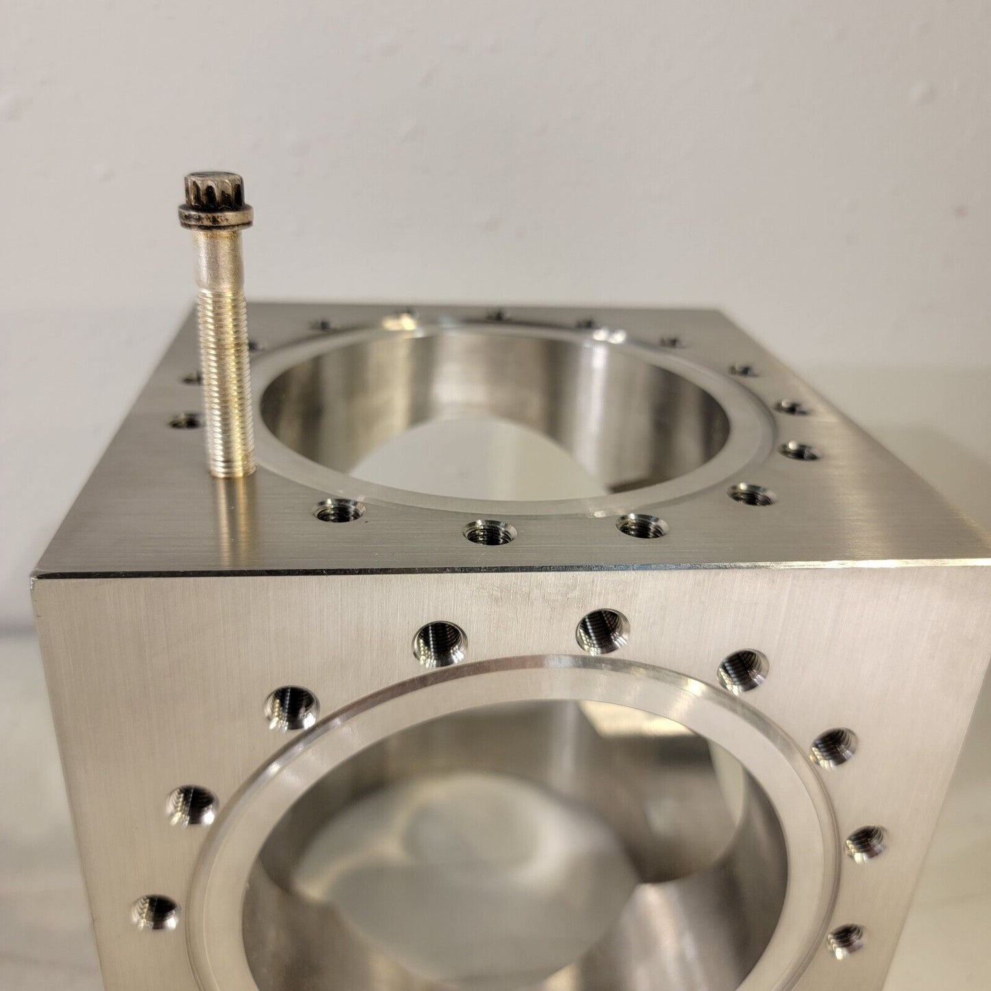 Conflat UHV 6-Way CF Cube 6" Flange Ultra High Vacuum Chamber 304SS DN100 CF100