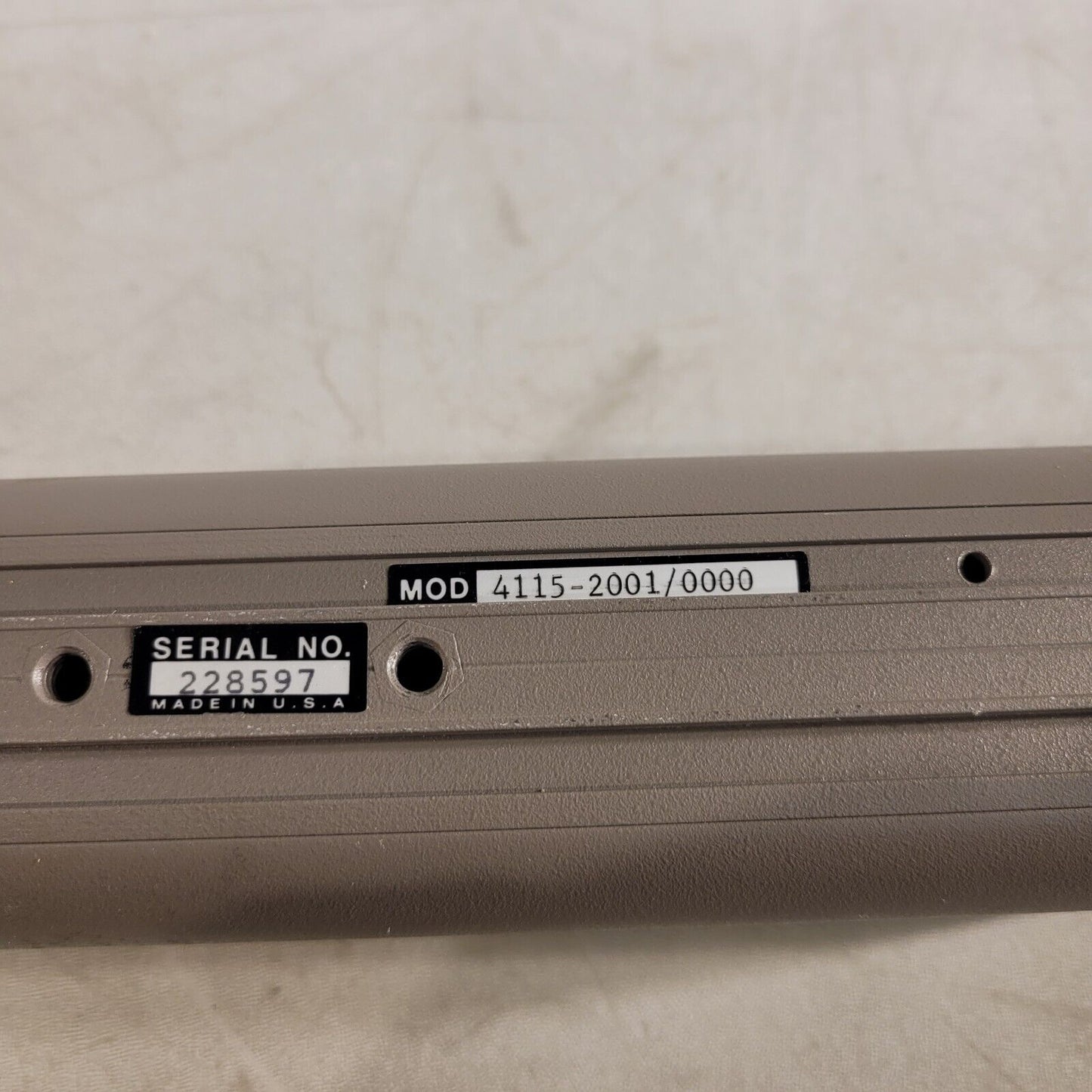 Cohu Solid State Camera 4115-2001/0000 CCD Camera Coaxial Port, Dsub HDF 44 Port