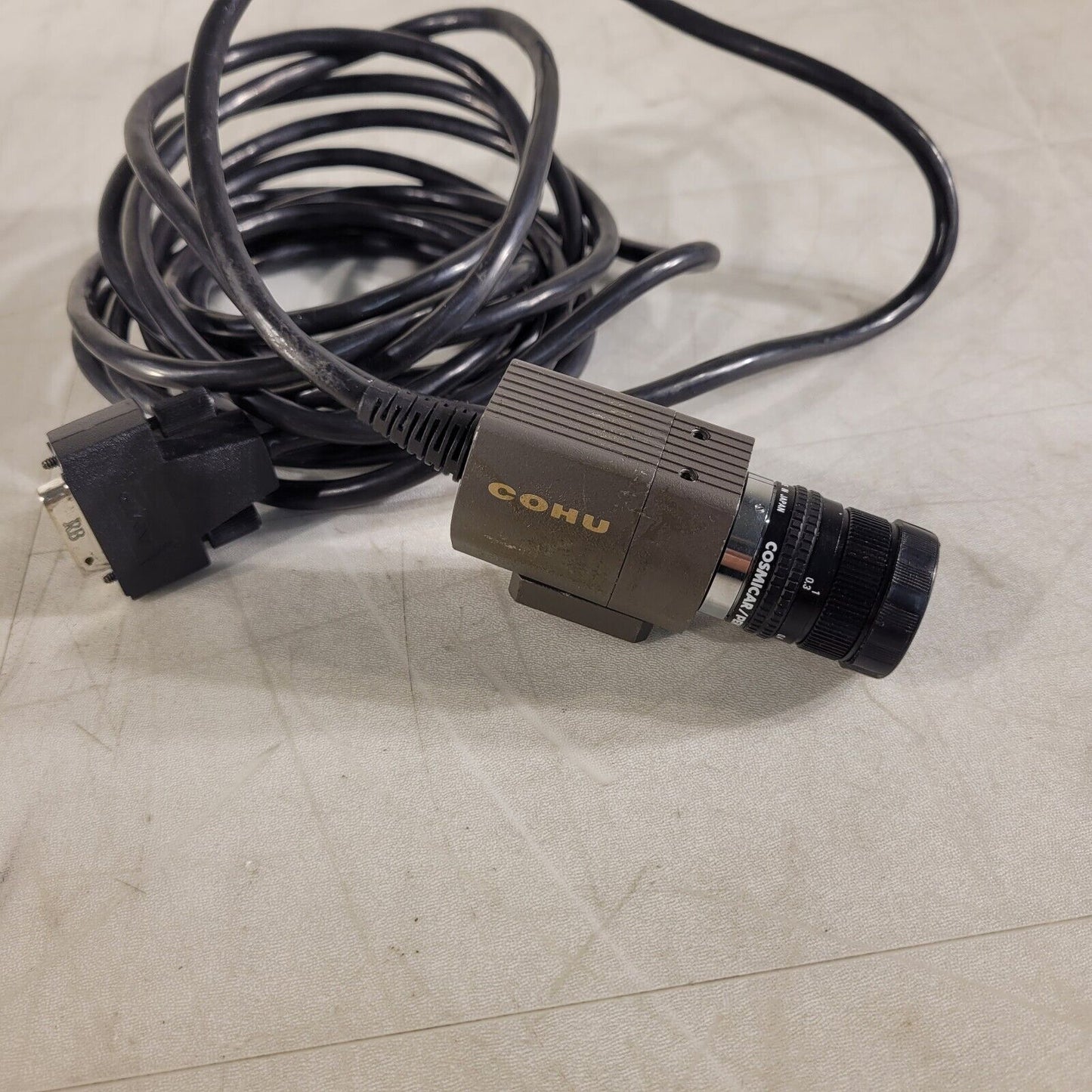 Cohu 4995-2110 Control Box 4990 Series Camera w/ Cosmicar/Pentax TV Lens 25 mm
