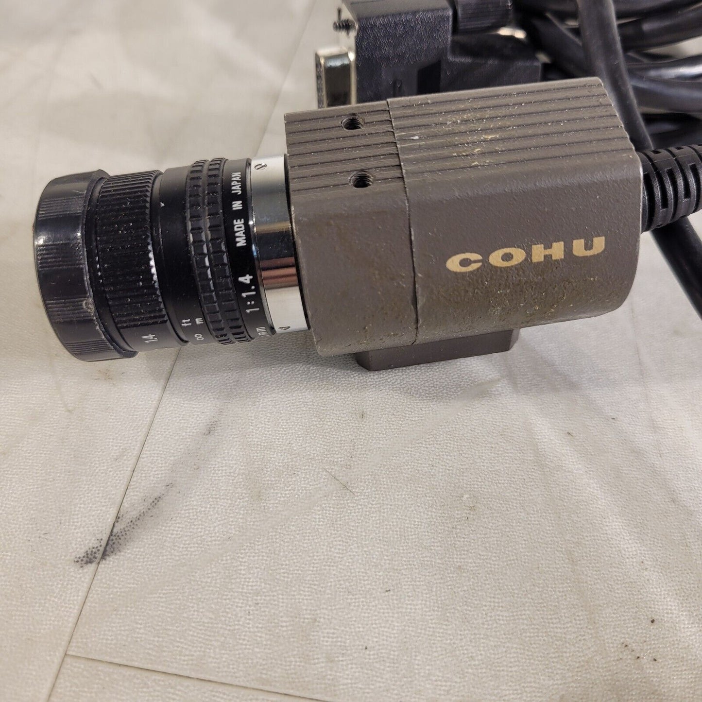 Cohu 4995-2110 Control Box 4990 Series Camera w/ Cosmicar/Pentax TV Lens 25 mm
