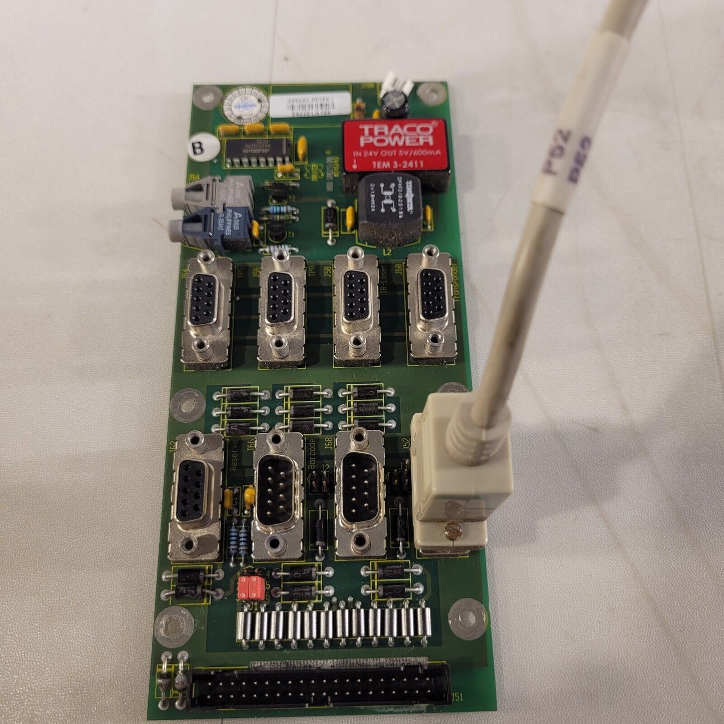 Bruker 246242.00154-i 592261/4108 Breakout/Distribution Board Traco Power 3-2411