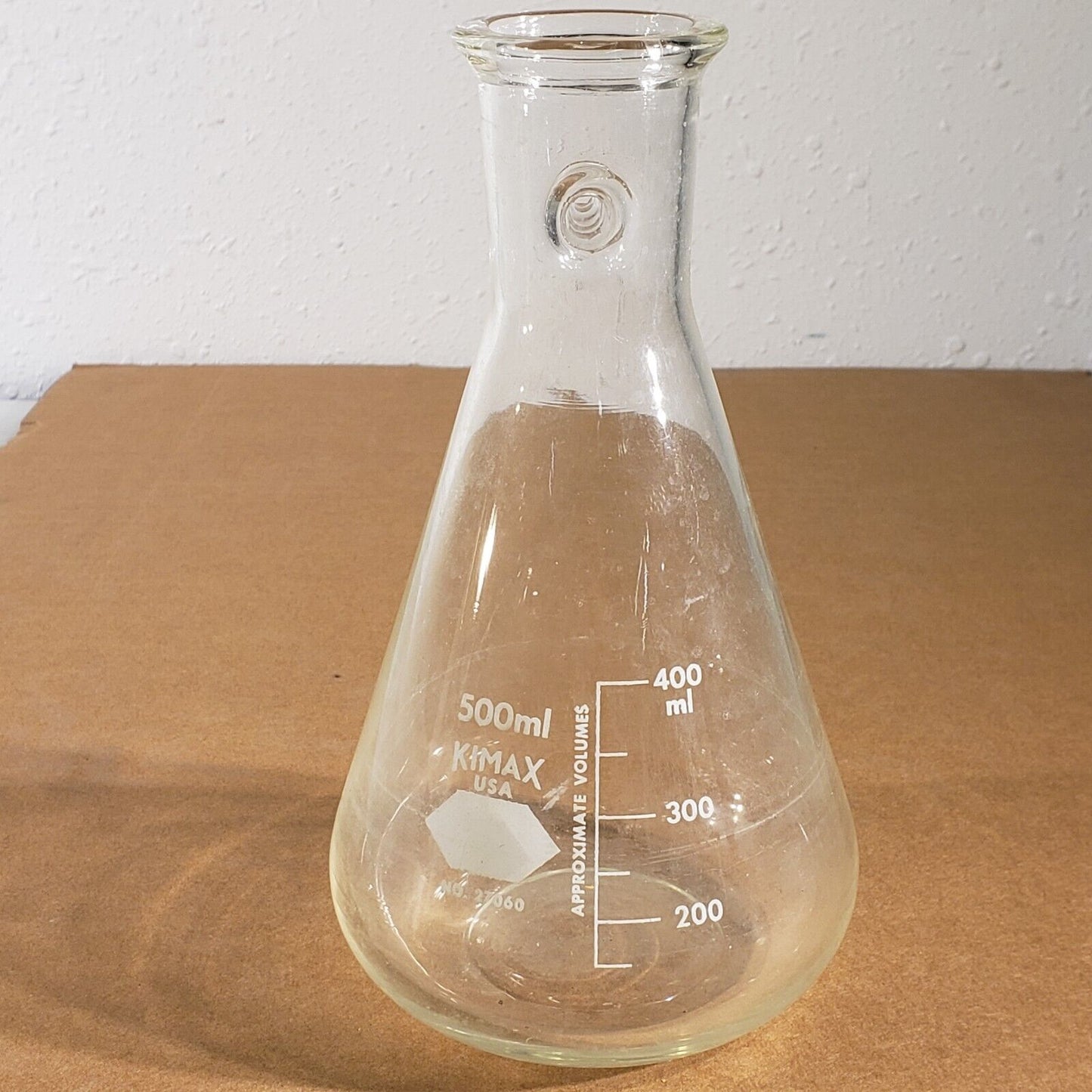 KIMAX 27060 500 mL Graduated Flitering Flask Vacuum Tap