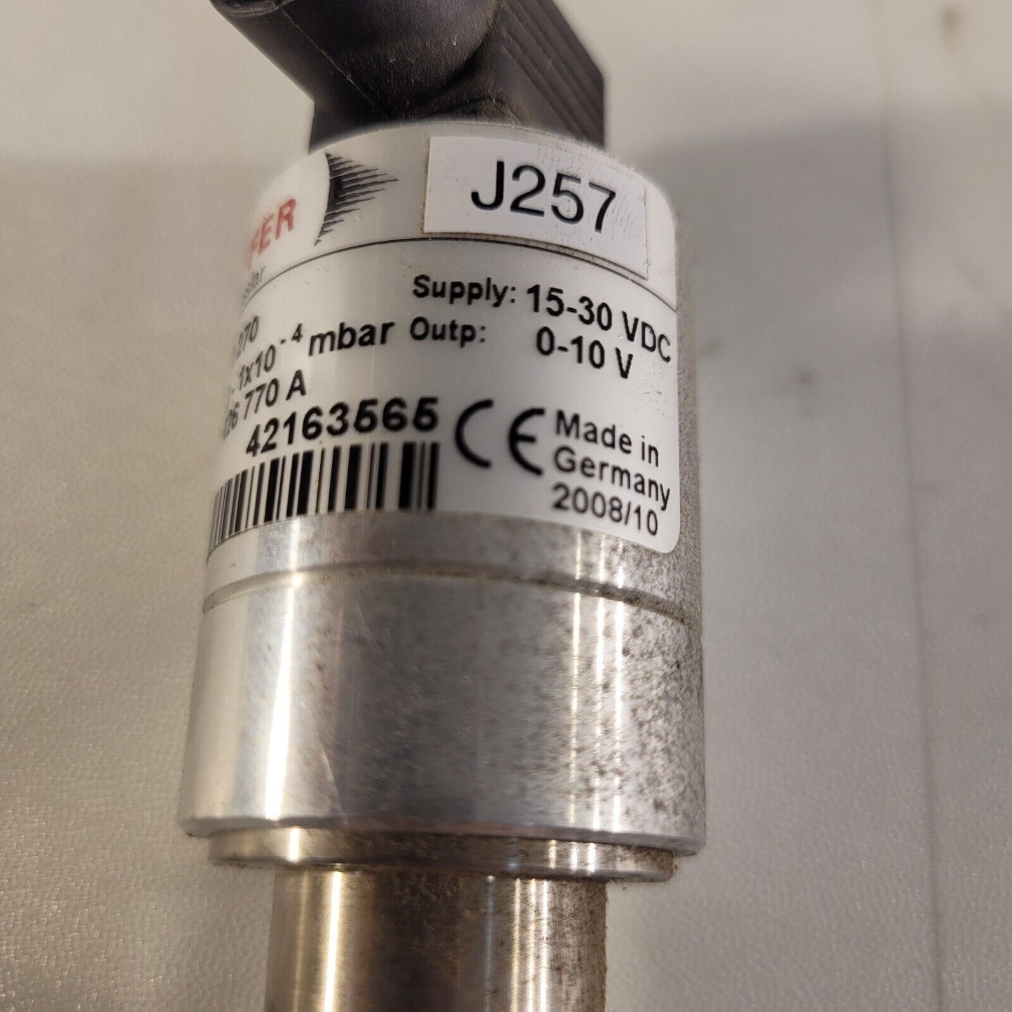 Pfeiffer Vacuum TPR 270 PT R26770A KF16 NW16 Digital Transmitter High Vacuum
