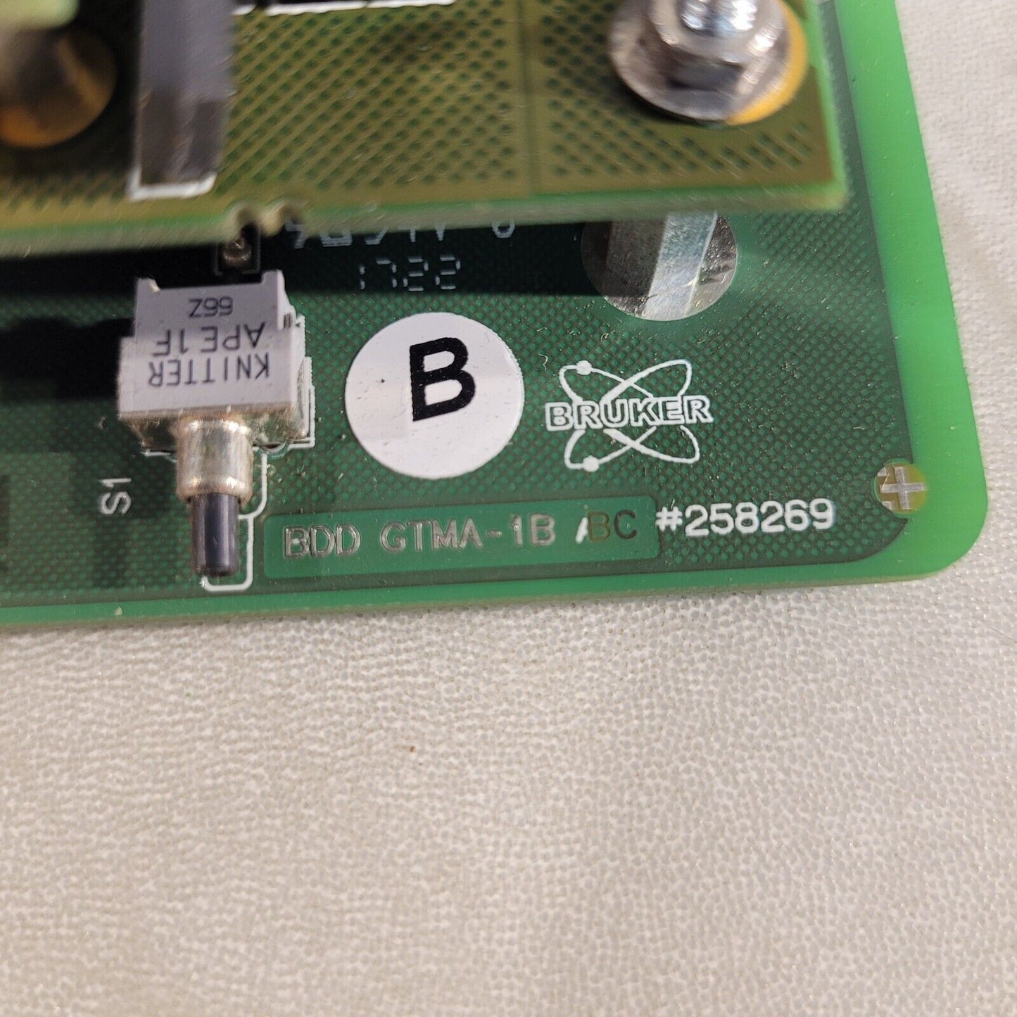 Bruker BDD GTMP-4B Processor WESO 258269 GTMA-B1 1840628GTMSC-2E From Ultraflex