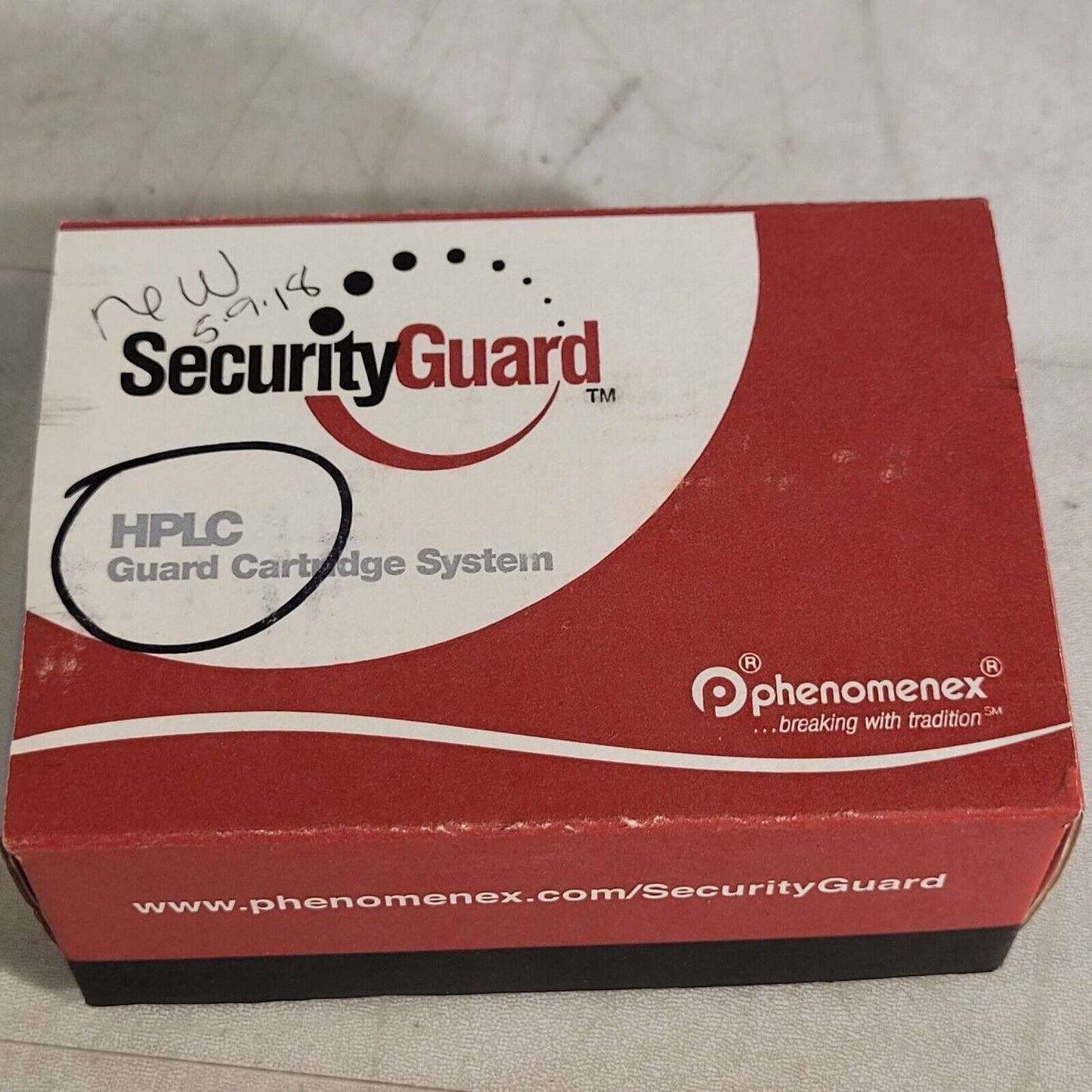 Phenomenex Security Guard KJ0-4282 HPLC Gard Cartridge Kit
