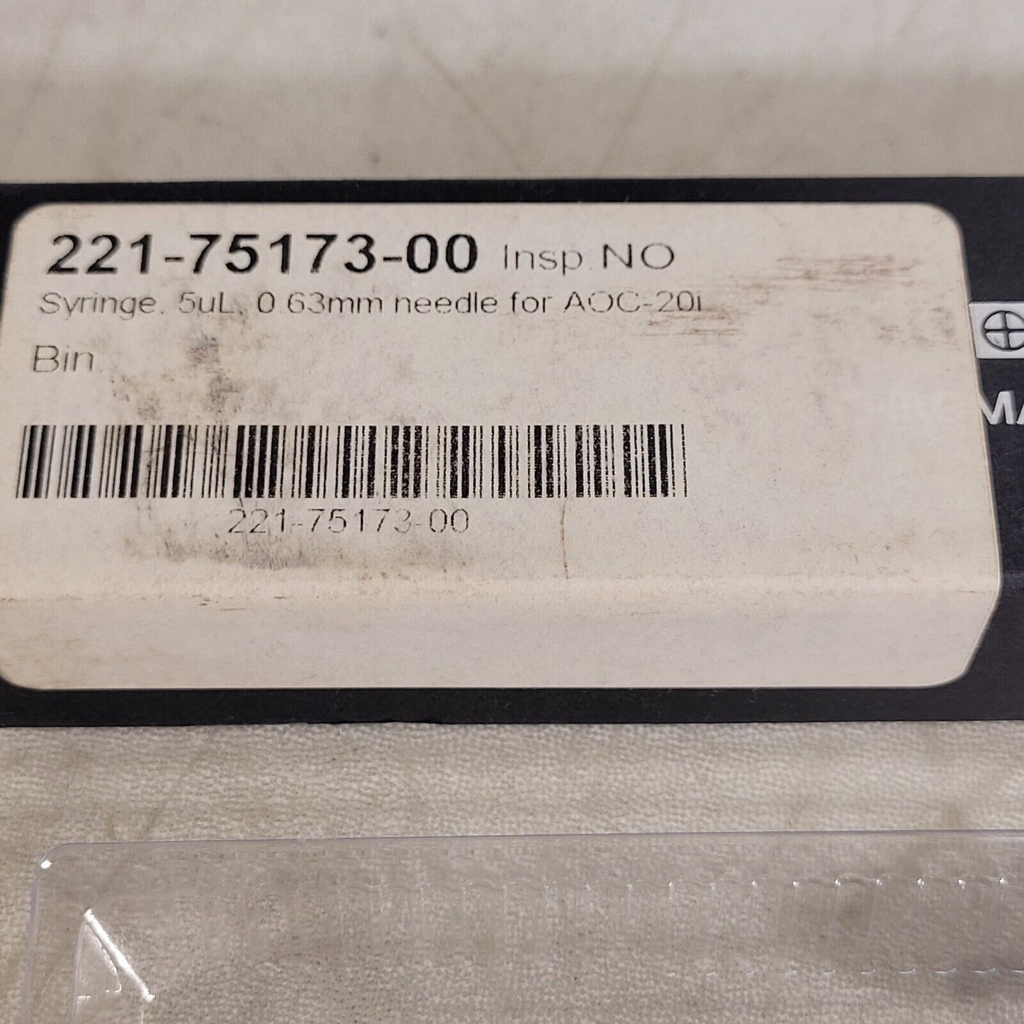 Shimadzu 221-75173 5 µL Syringe 0.63mm Needle For AOC-20i