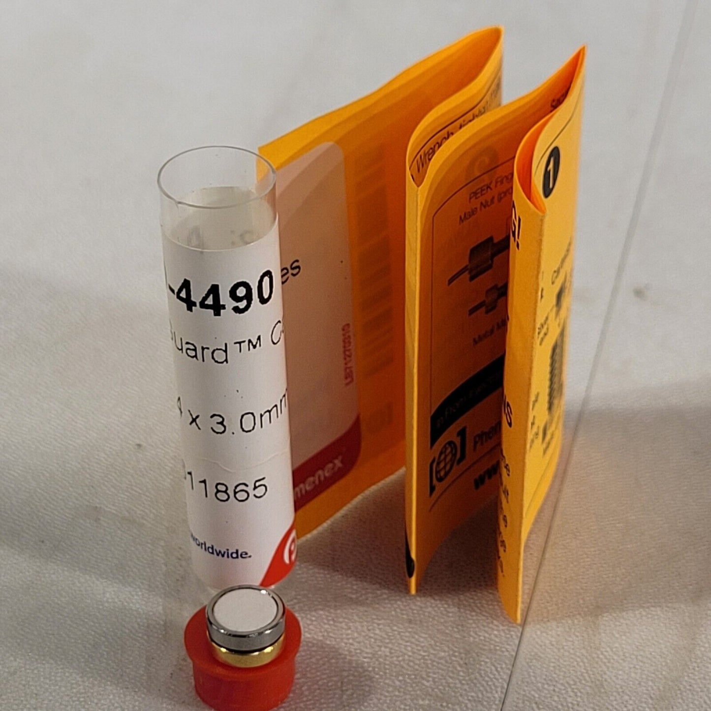Pack of One Phenomenex AJ0-4490 Security Guard Cartridge Carbo-H 4x3mm