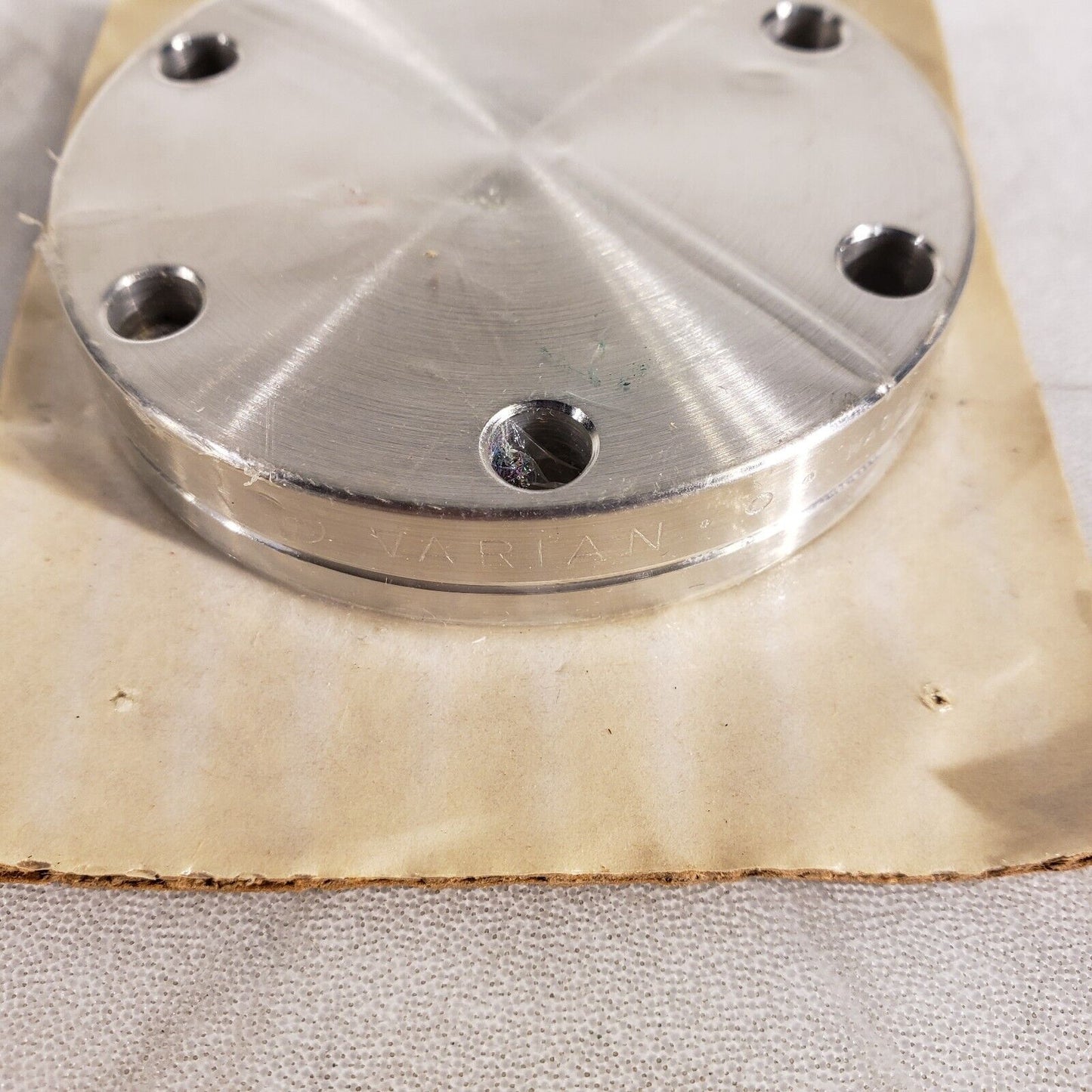 Varian ESR Q1157001 2.75" CF DN35CF-DN40CF Blank Conflat Flange High Vacuum