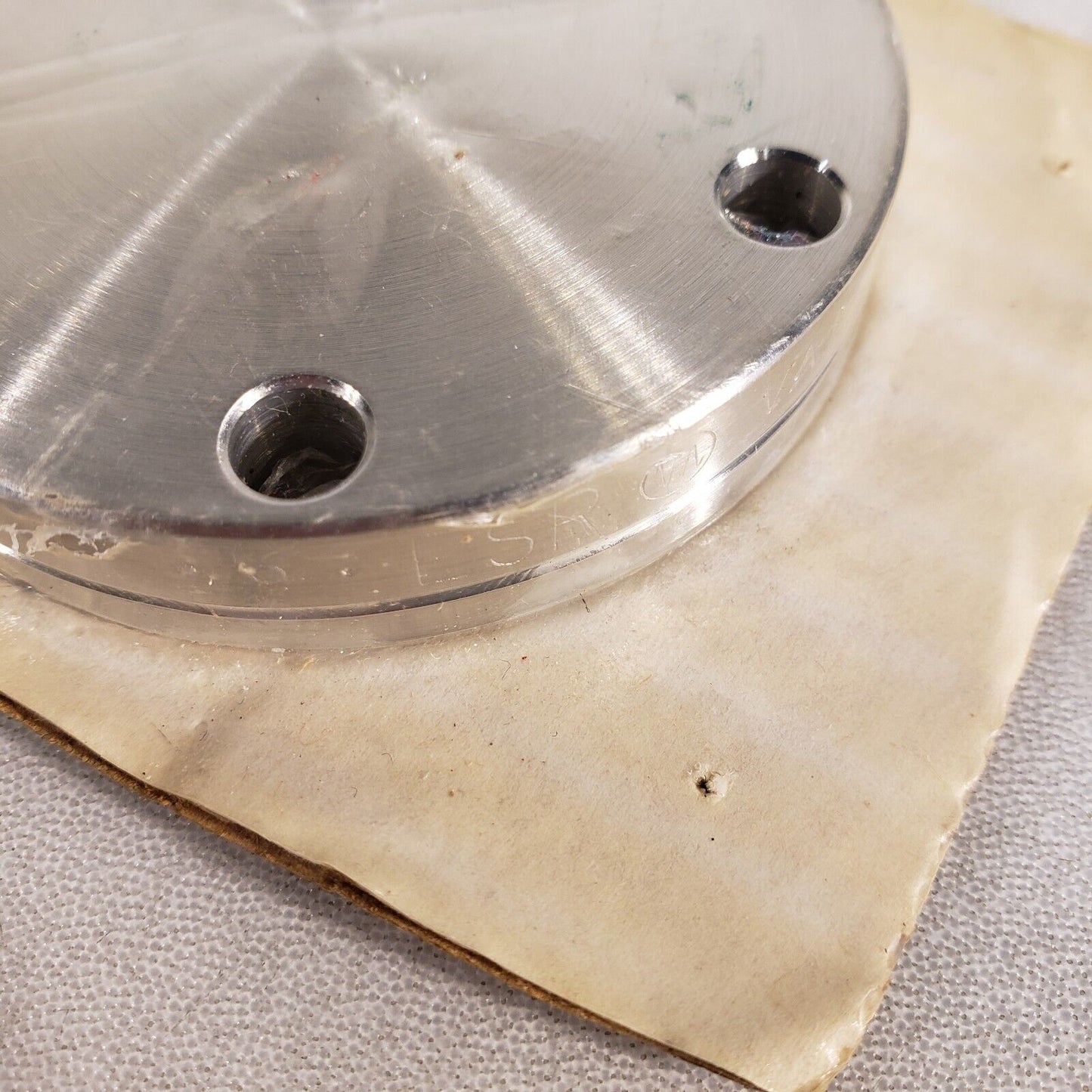 Varian ESR Q1157001 2.75" CF DN35CF-DN40CF Blank Conflat Flange High Vacuum