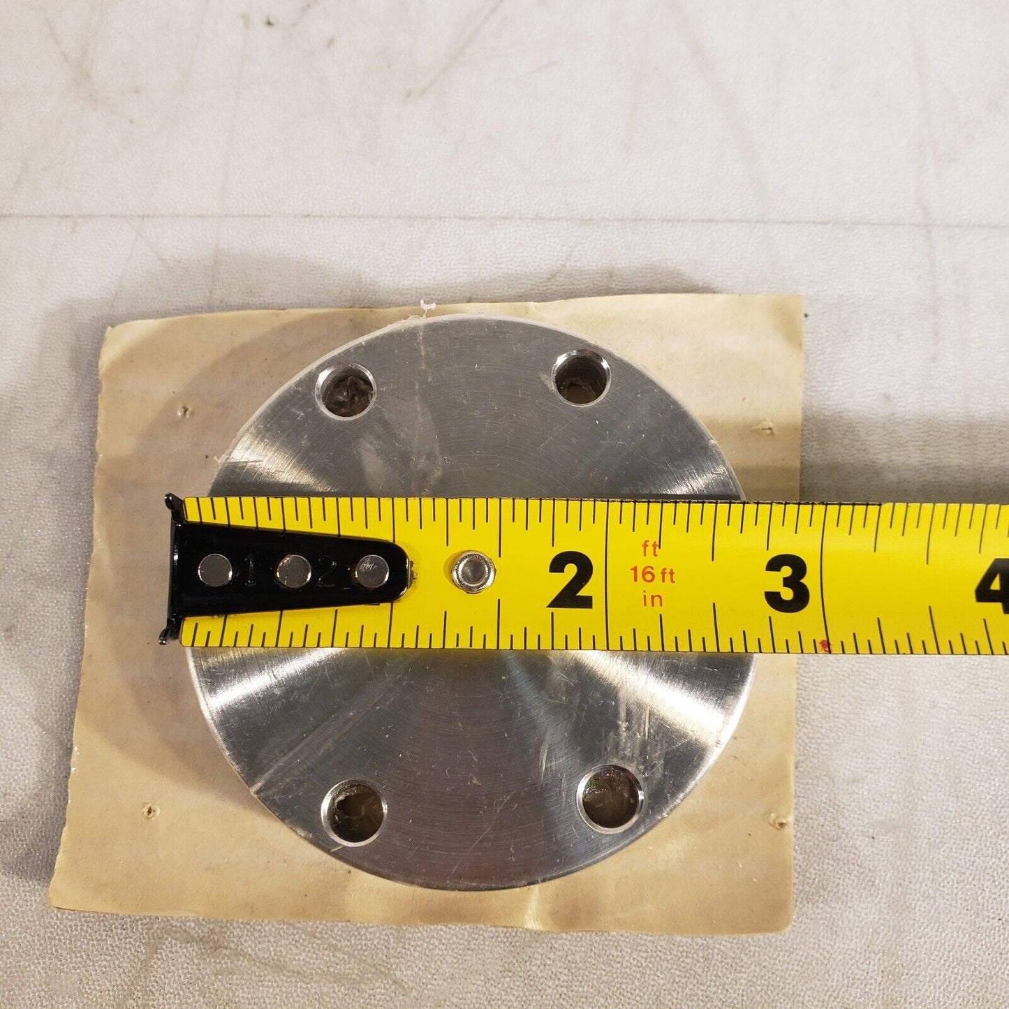 Varian ESR Q1157001 2.75" CF DN35CF-DN40CF Blank Conflat Flange High Vacuum