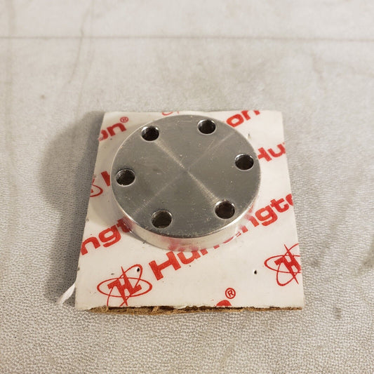 Huntington Labs 1.33" DN16CF Conflat Blank Flange High Vacuum Stainless Steel