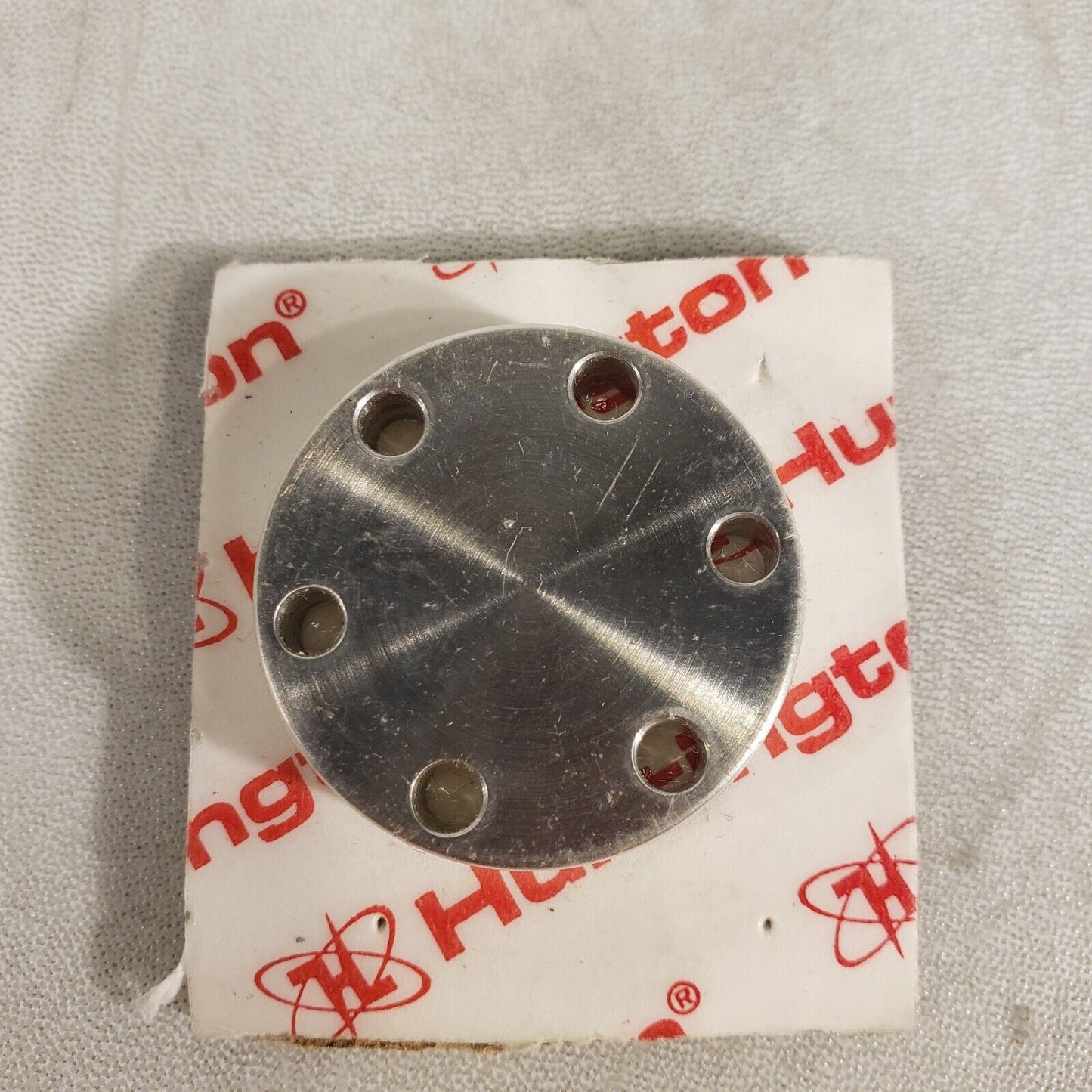 Huntington Labs 1.33" DN16CF Conflat Blank Flange High Vacuum Stainless Steel