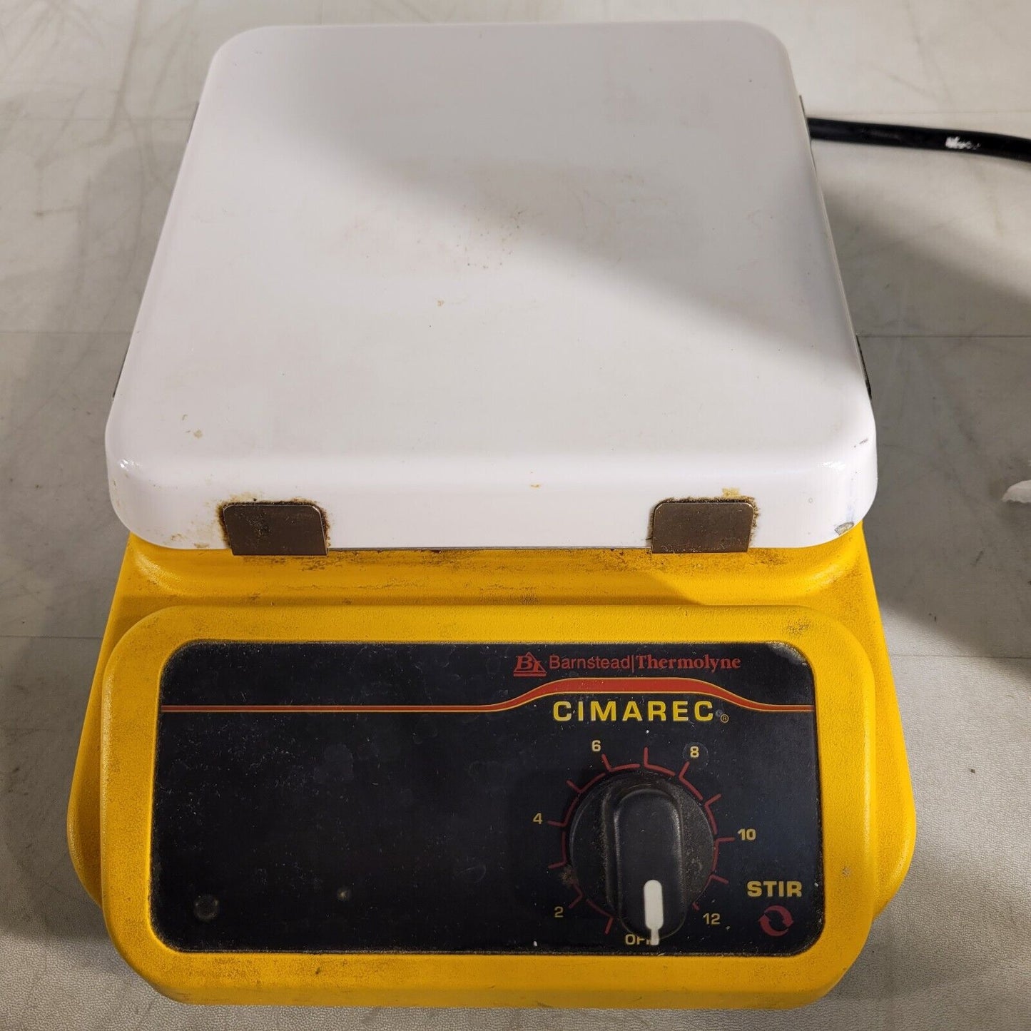 Barnstead Thermolyne Cimarec SP131125 Magnetic Stirrer 12 Speeds 120V 0.37A 60Hz