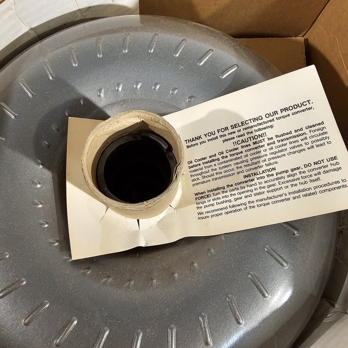 Reman Komatsu Allis Forklift Stall Torque Converter 06-4886475R 693J 12" Dia