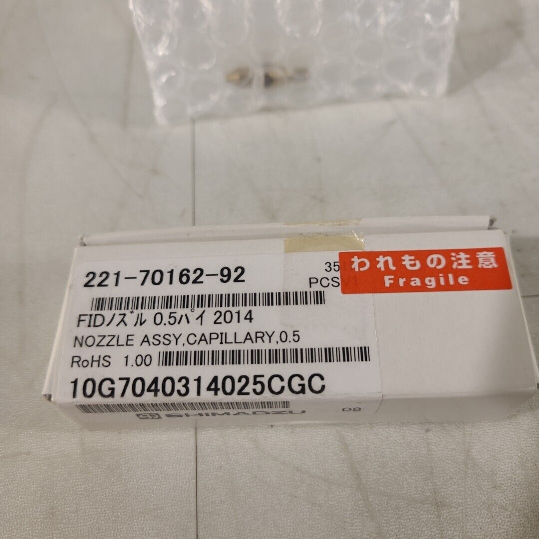 Shimadzu 221-70162-92 Nozzle Assembly Capillary 0.5mm Jet FID FTD-2014