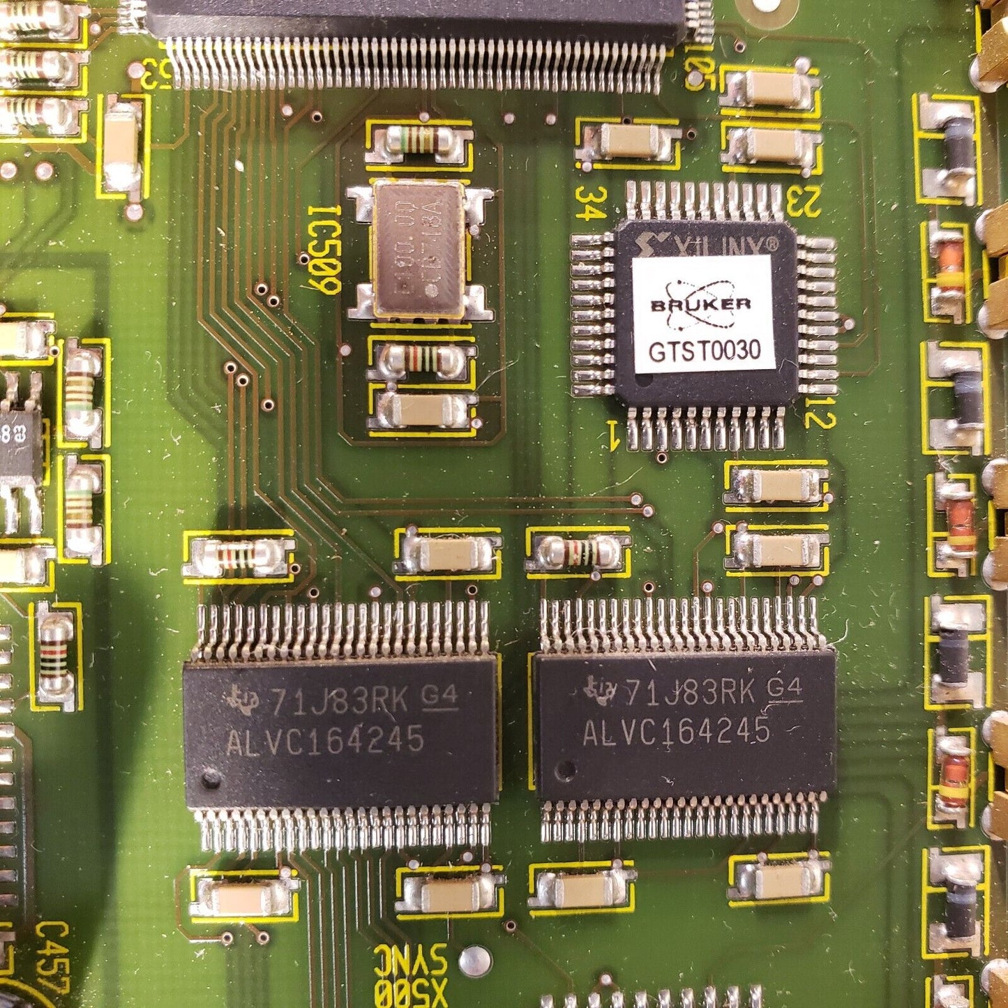 Bruker BDD GTSP-3D 75463.00695 Trigger Communication Card WESO From Mass Spec