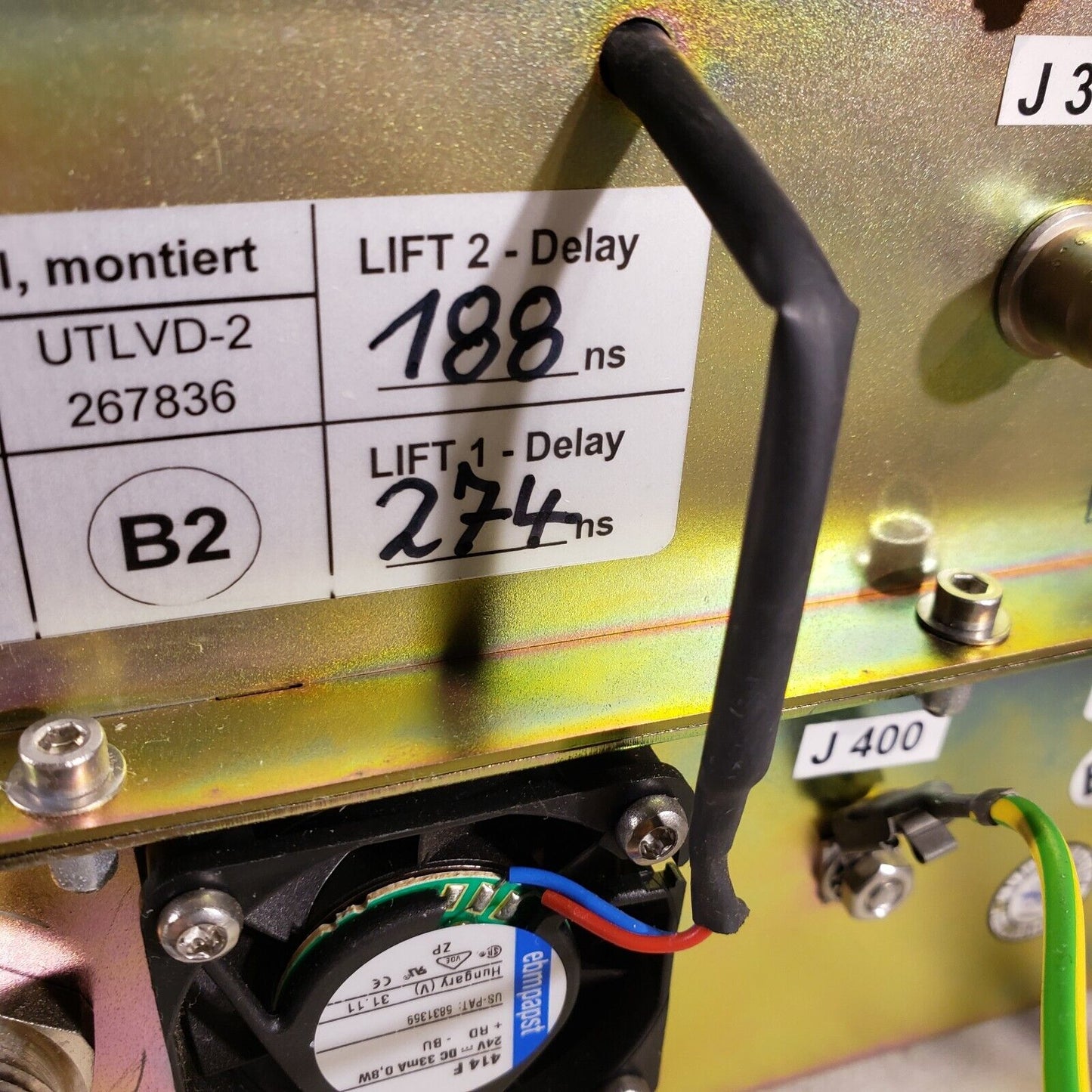 Bruker 253700 LIFT-Pulser III Montiert 253615.00457-I From Mass Spectrometer