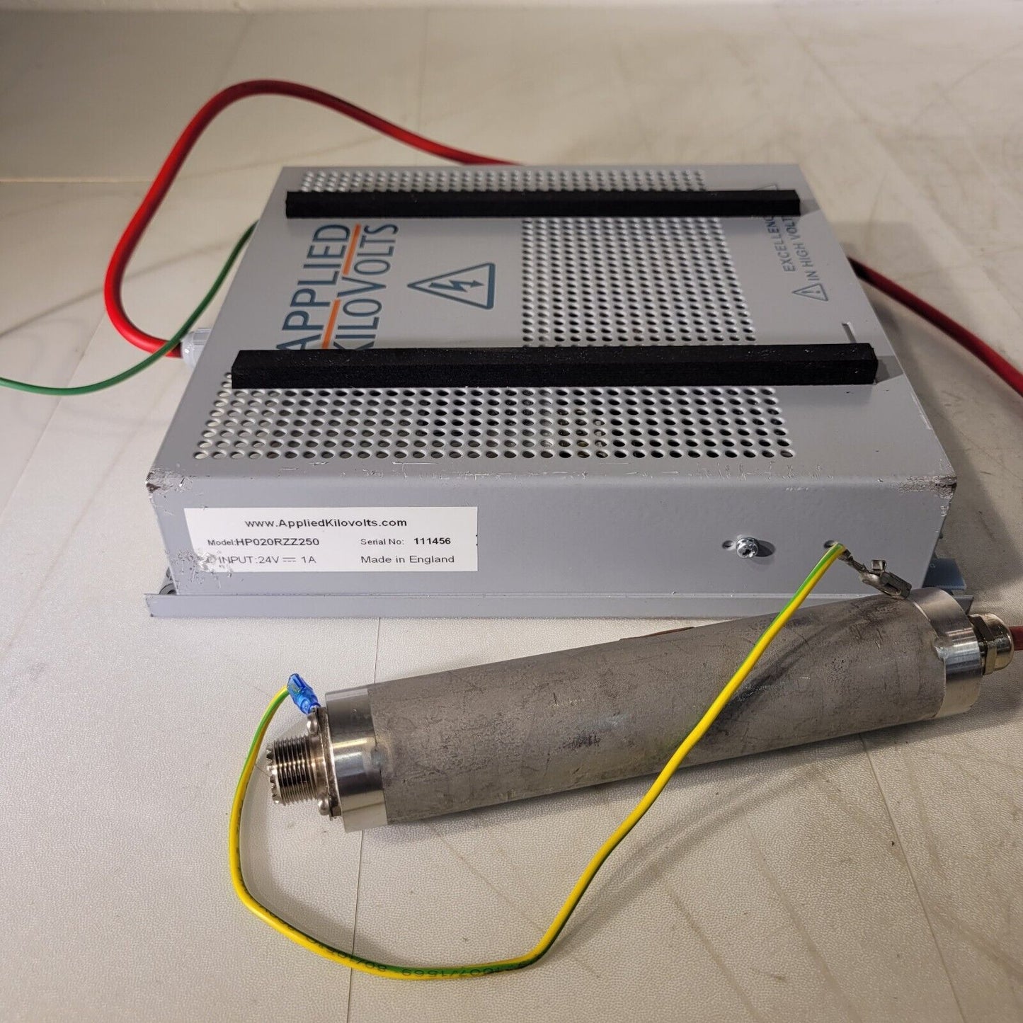 Applied Kilovolts HP020RZZ250 High Voltage Power Supply 20kV Mass Spectrometer