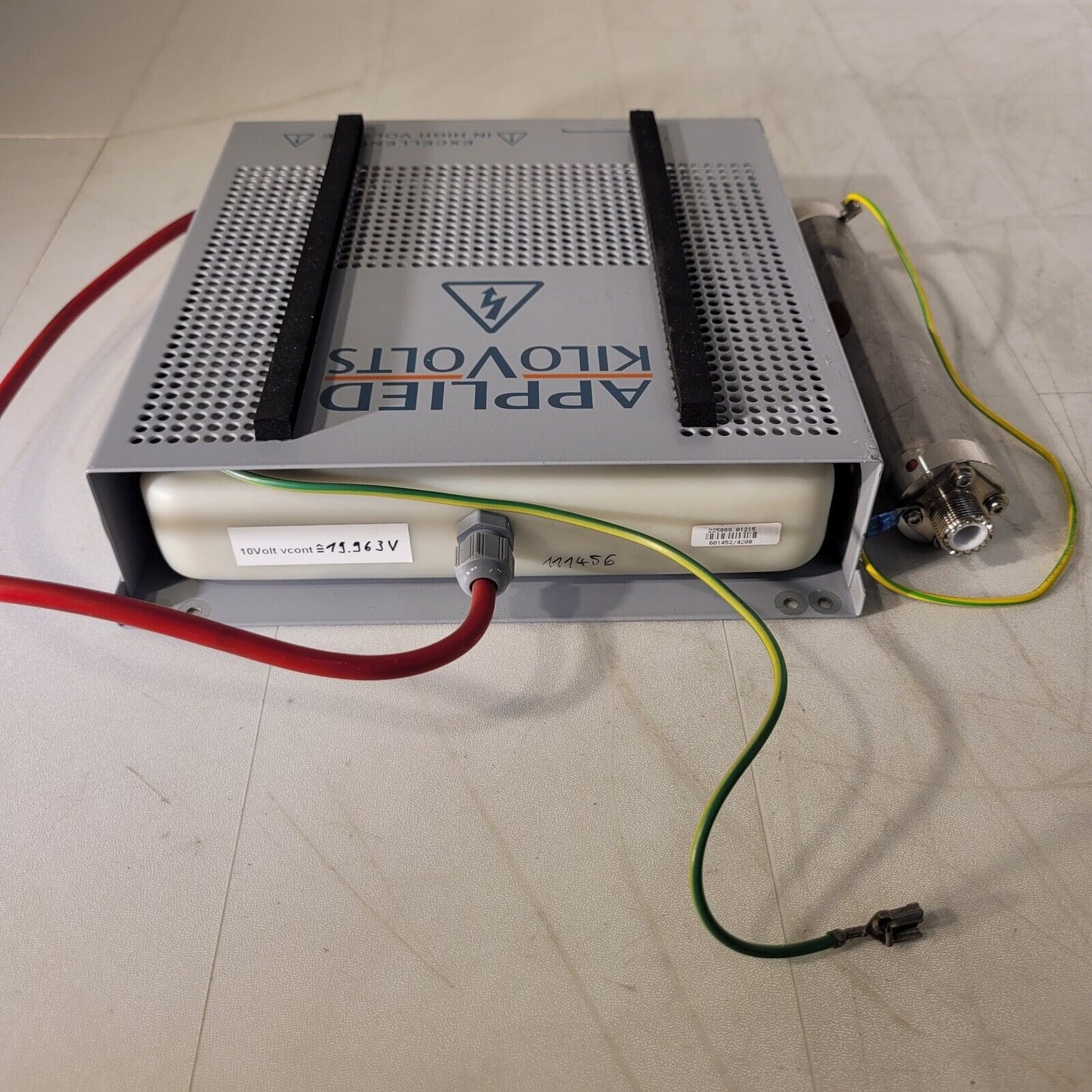 Applied Kilovolts HP020RZZ250 High Voltage Power Supply 20kV Mass Spectrometer