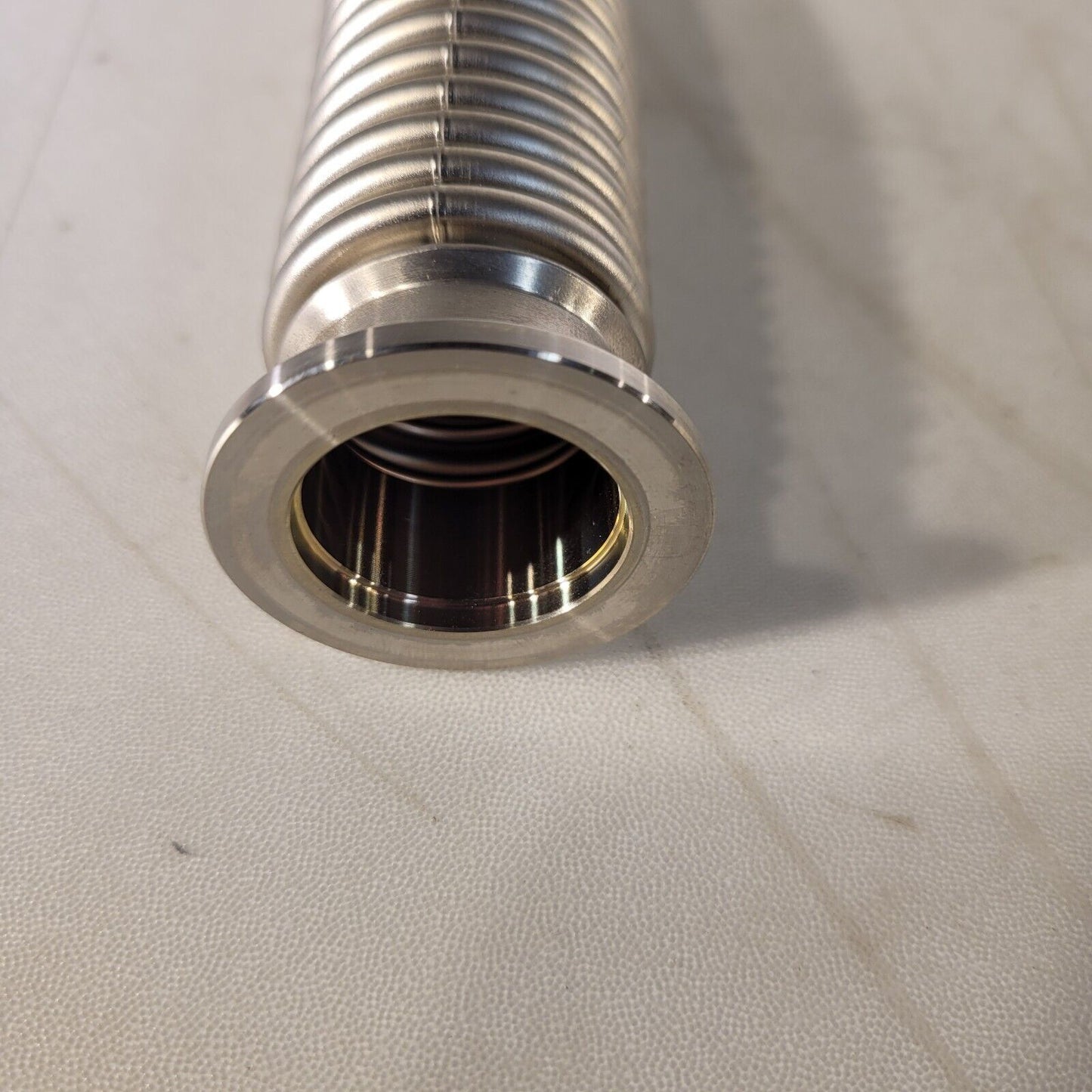 Flexible Bellows Hose 500mm 50cm Length SS ISO KF25 QF25 Flange High Vacuum