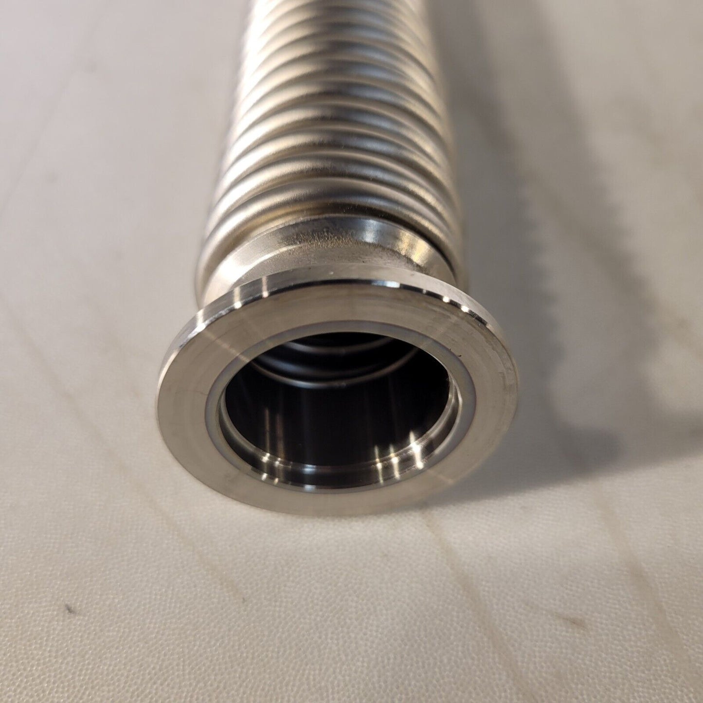 Flexible Bellows Hose 500mm 50cm Length SS ISO KF25 QF25 Flange High Vacuum