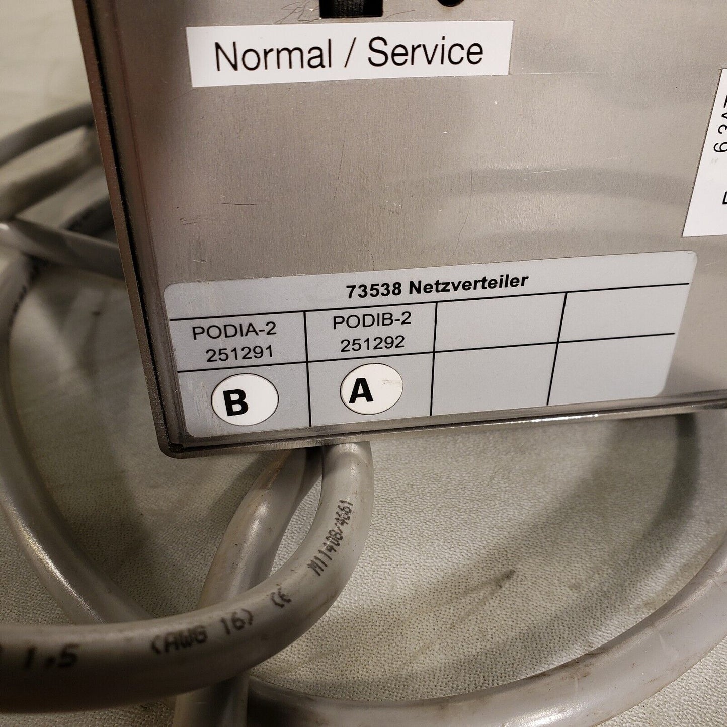 Bruker 73538 Netzverteiler Maldi TOF Mass Spec Masa 73538.01375 507274/4208