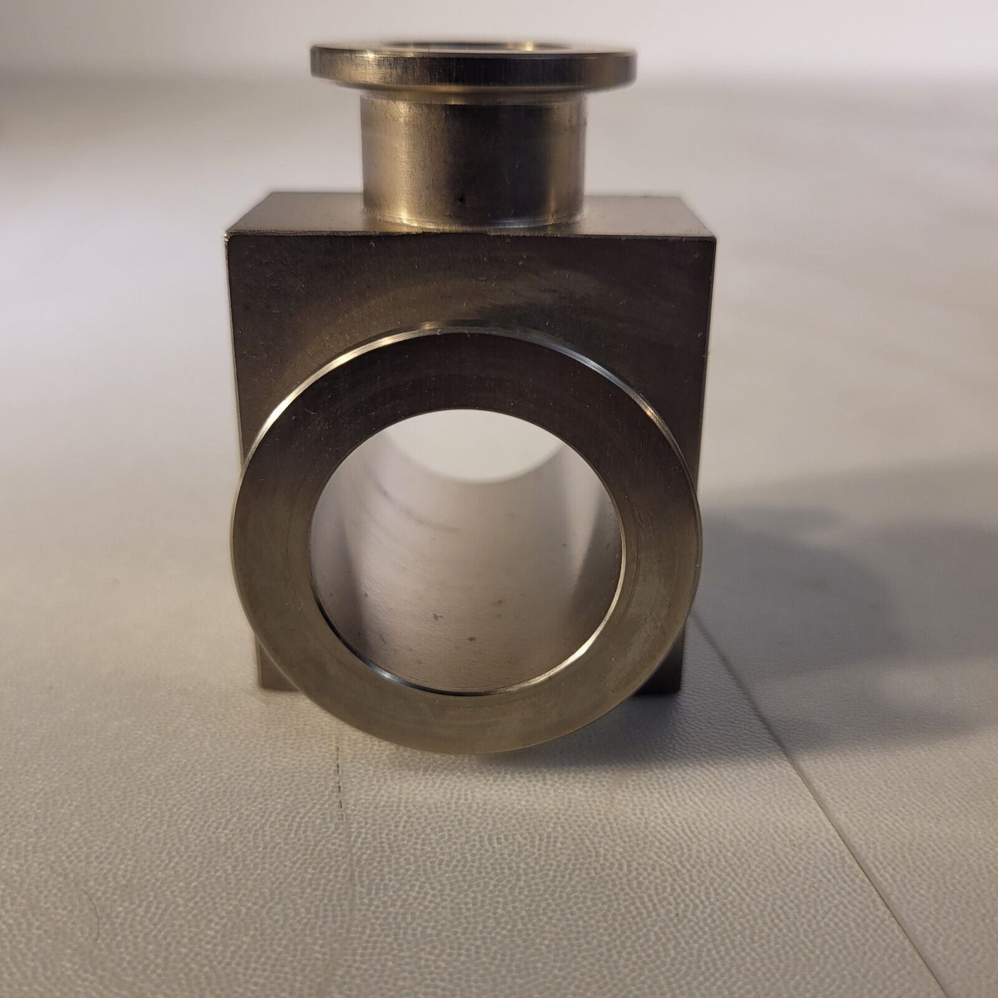 ISO KF25 NW25 Tee T-Style Adapter To KF16 NW16 Stainless Steel High Vacuum