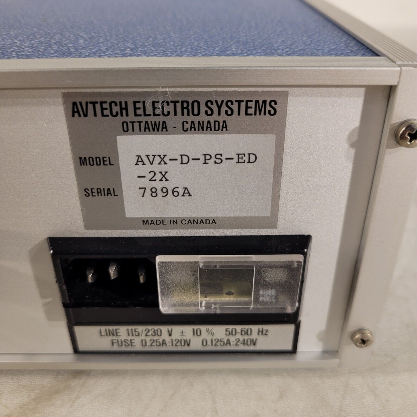 Avtech AVX-D-PS-ED-2X Delay Generator 30ns To 150ns 115/230V 50-60Hz