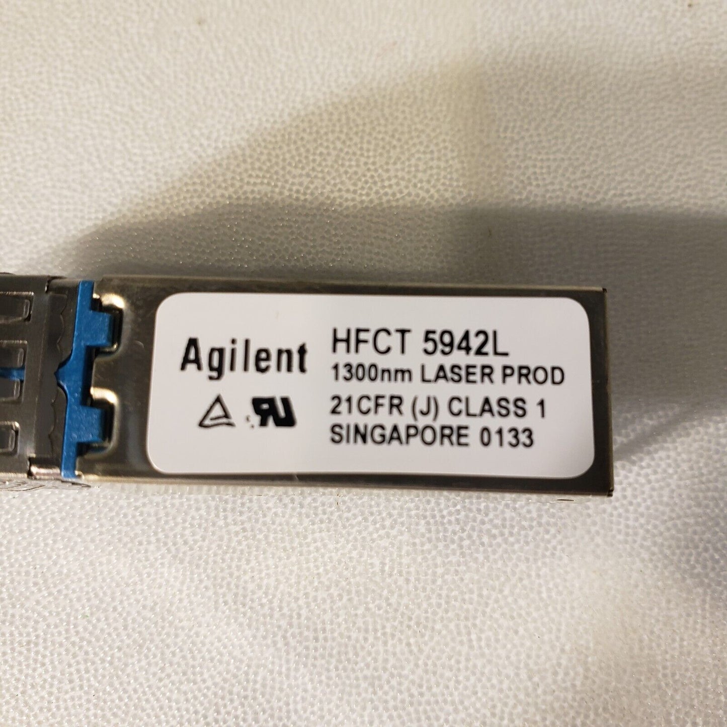 Agilent HFTC-5942L 1300nm Laser Infrared Prod 21CFR (J) Class 1 Laser