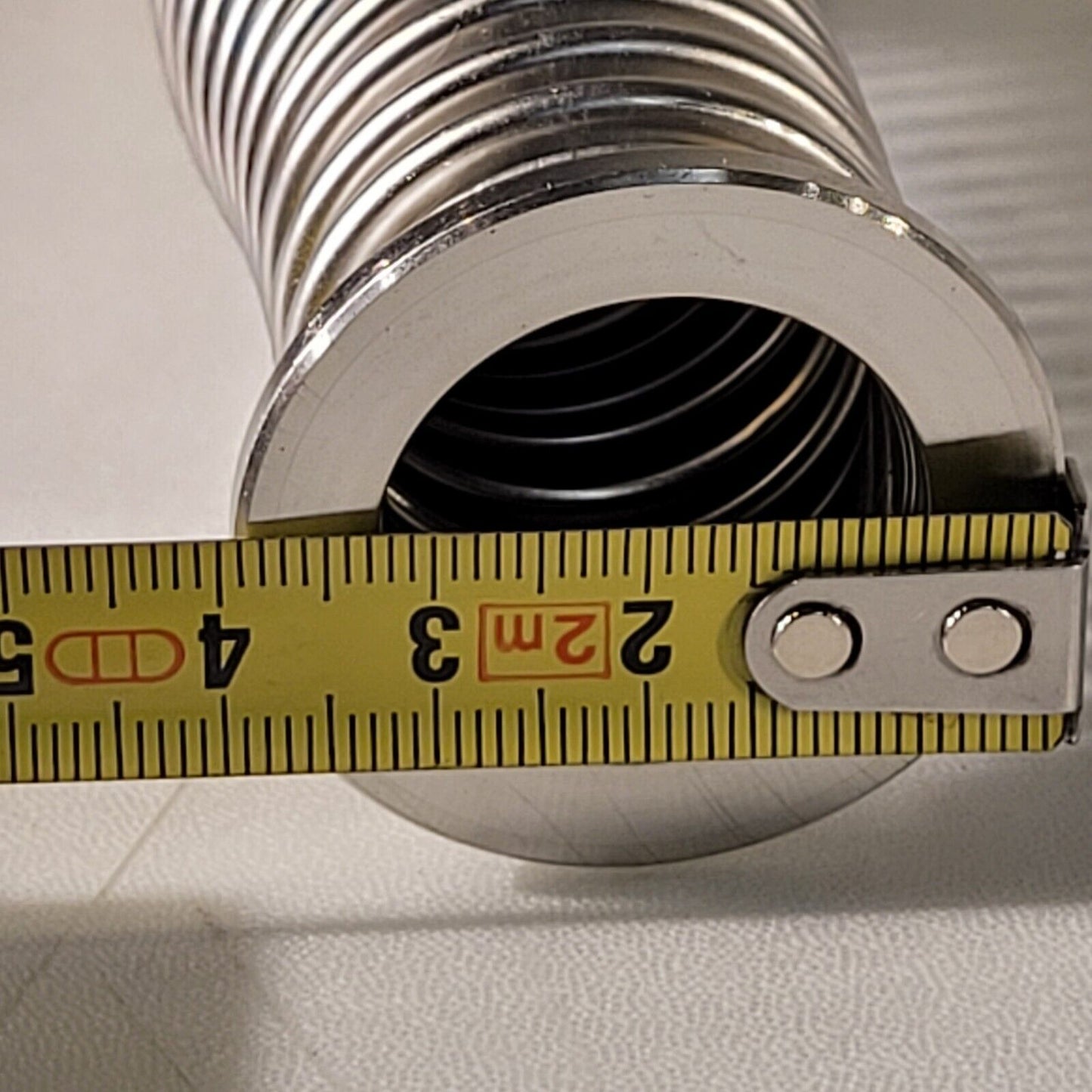 KF25 NW25 High Vacuum Pump Bellows Hose 2000mm 2M Length Stainless Steel QF25