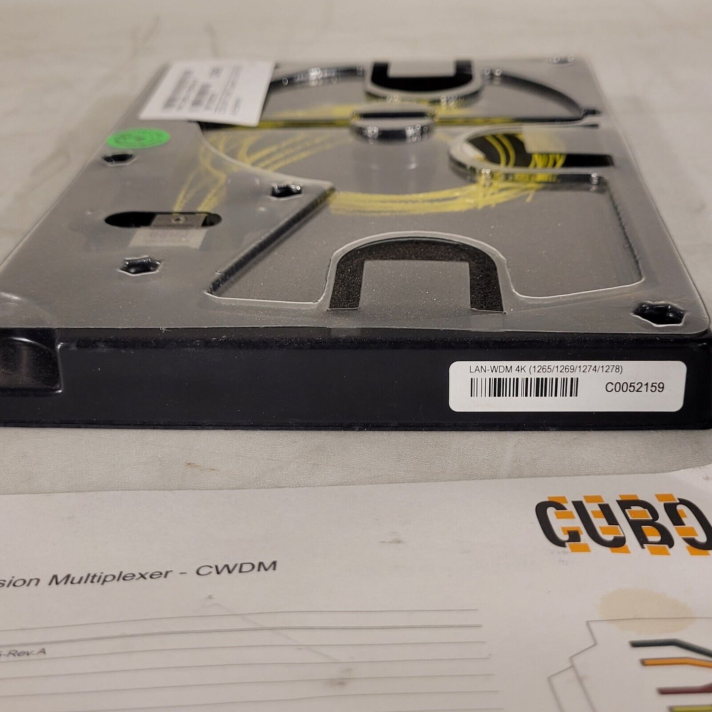 CUBO Color Cube Wavelength Division Multiplexer LAN-WDM C-2650-A-1-B55 4Ch