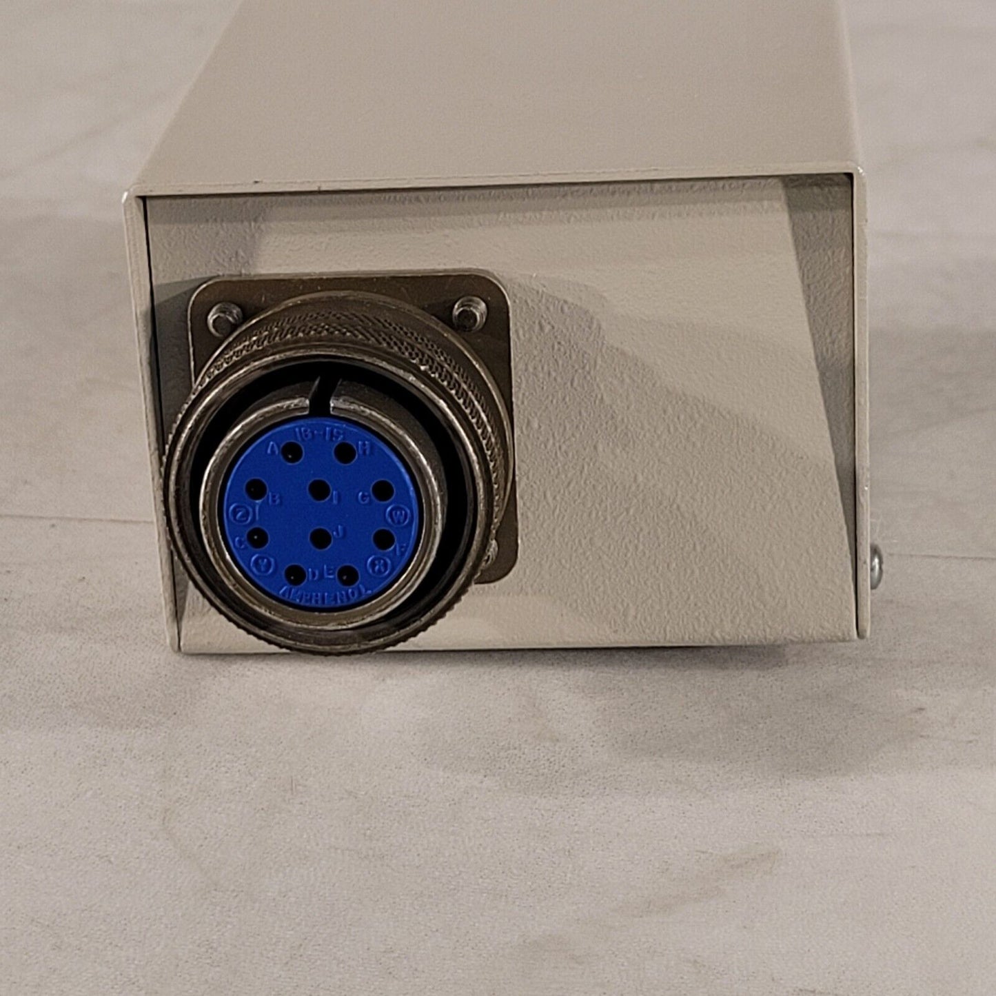 SIS ISI Park Scientific VP Preamp 9136 Coaxial Box 10-Pin Amphenol Round Twist