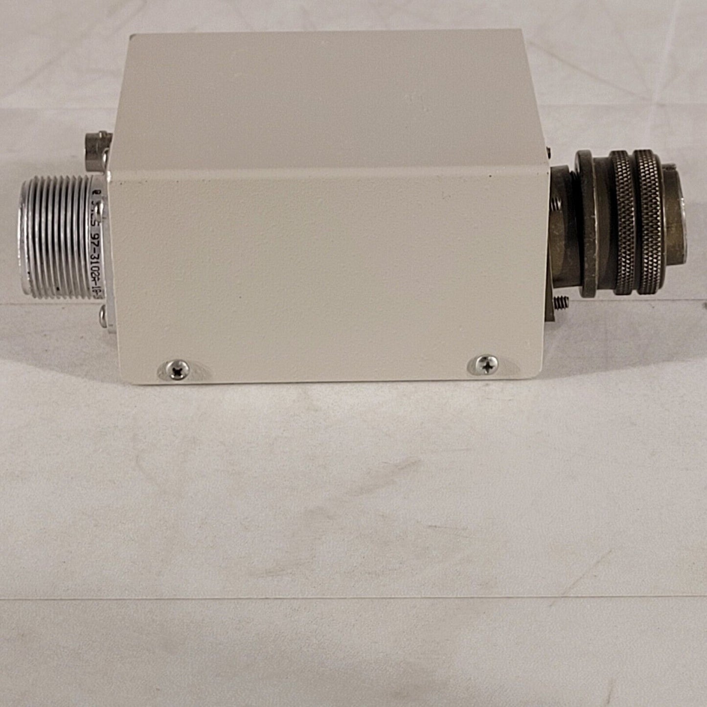 SIS ISI Park Scientific VP Preamp 9136 Coaxial Box 10-Pin Amphenol Round Twist