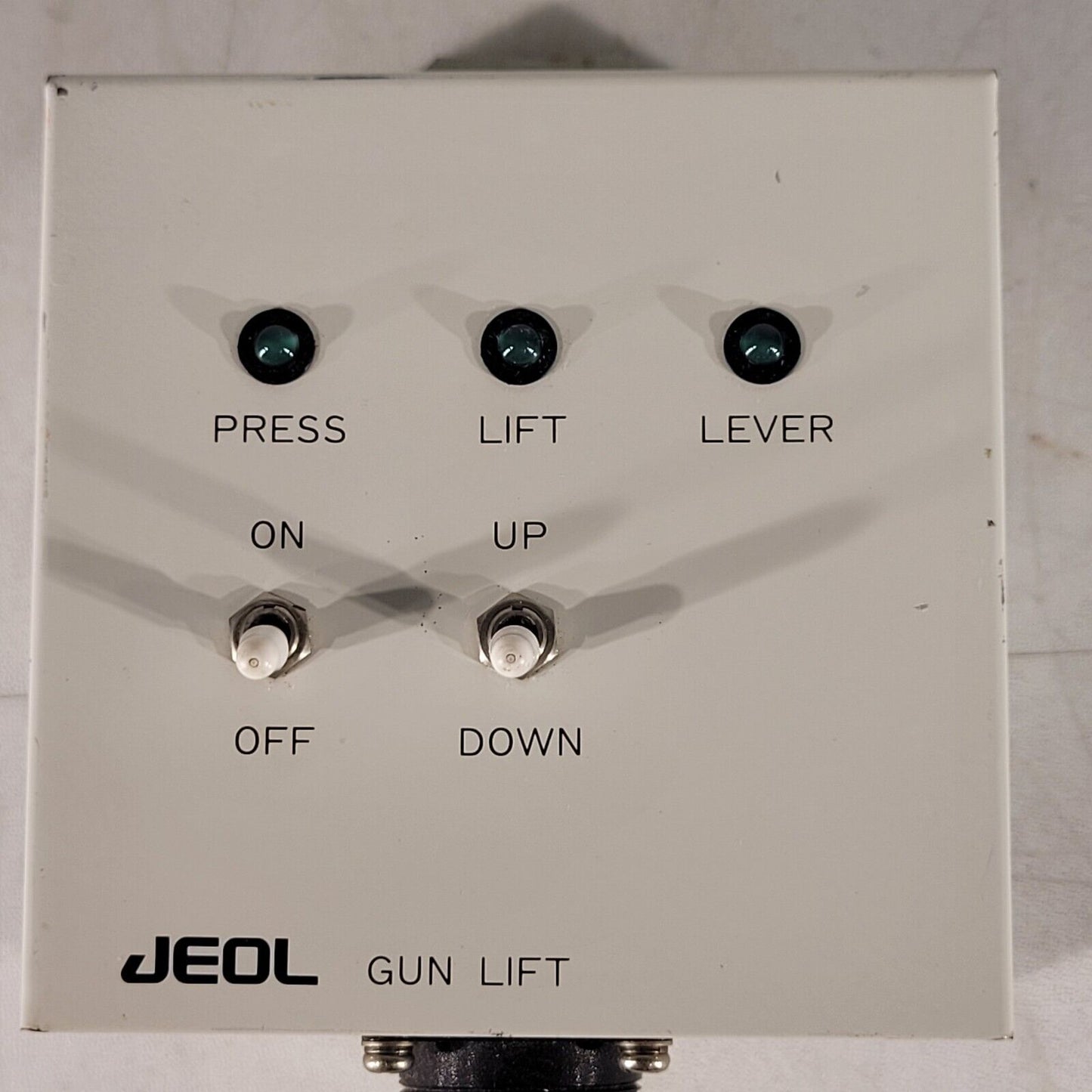 Jeol Gun Lift Control Box GC1 Electron Gun STEM TEM SEM EMI20023 TA