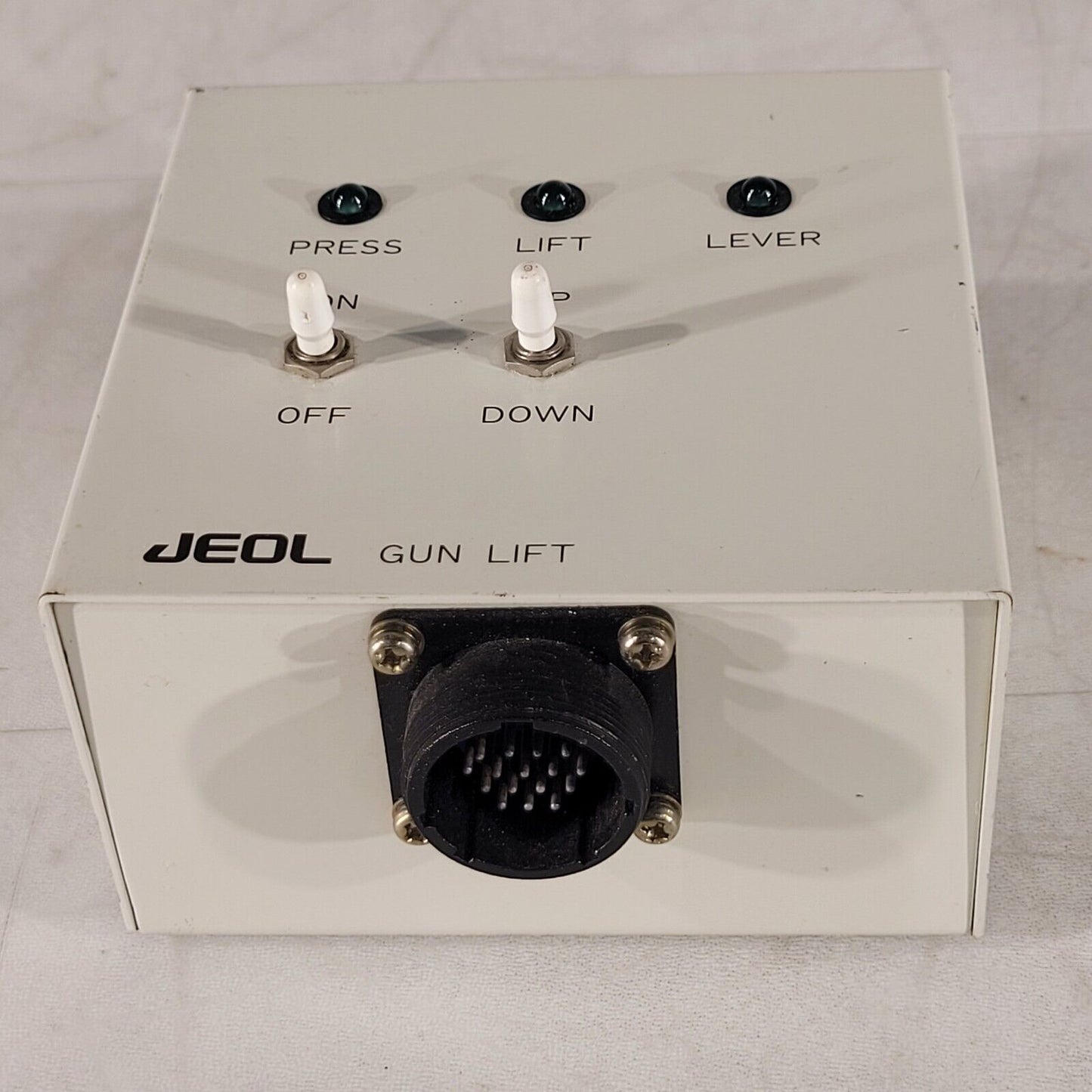 Jeol Gun Lift Control Box GC1 Electron Gun STEM TEM SEM EMI20023 TA