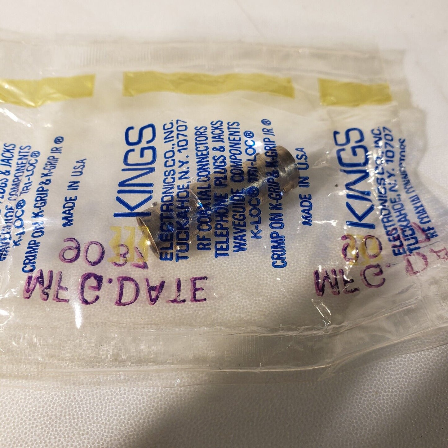 Kings KC-99-30 Adapter DC-11GHZ 50 Ohms Dual Female Barrel