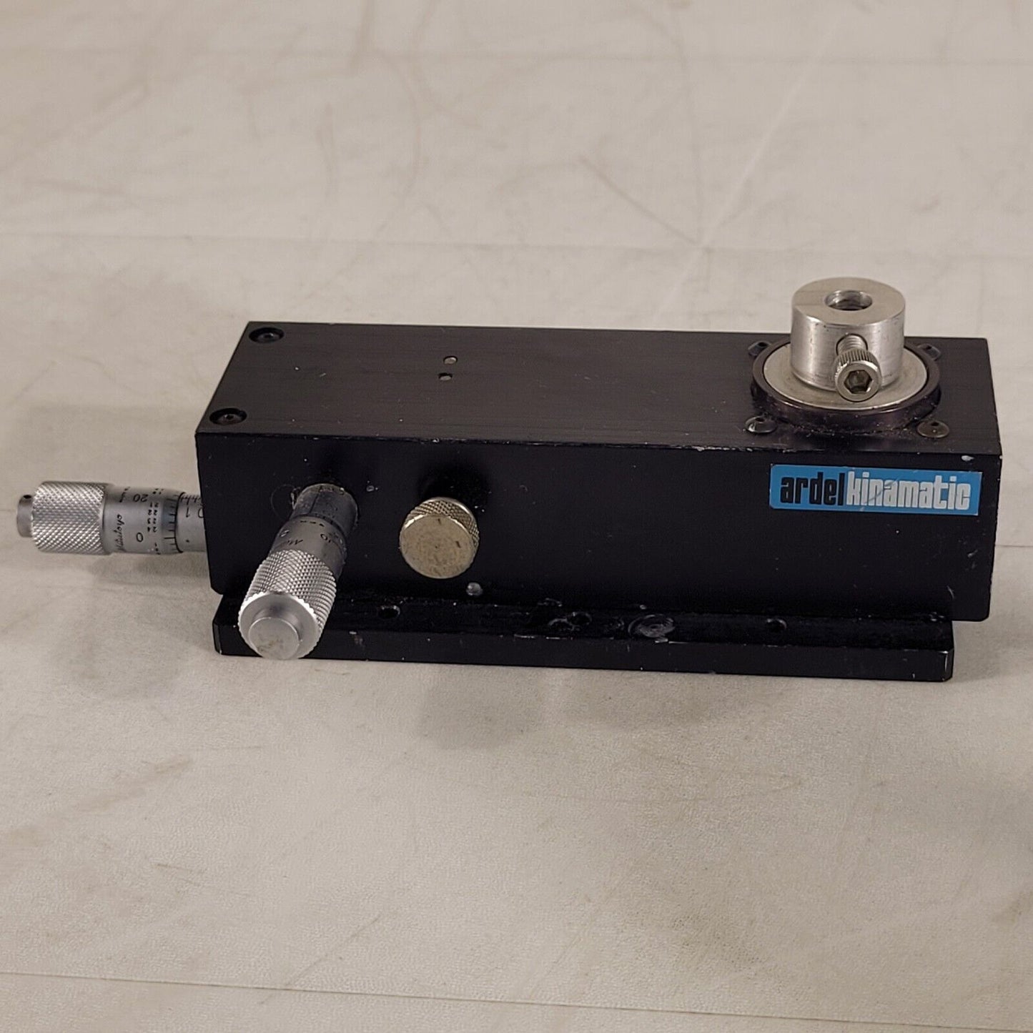 Ardel Kinematic Superfine Adjustable Superfine Micrometer Range 1.5 Arc Min