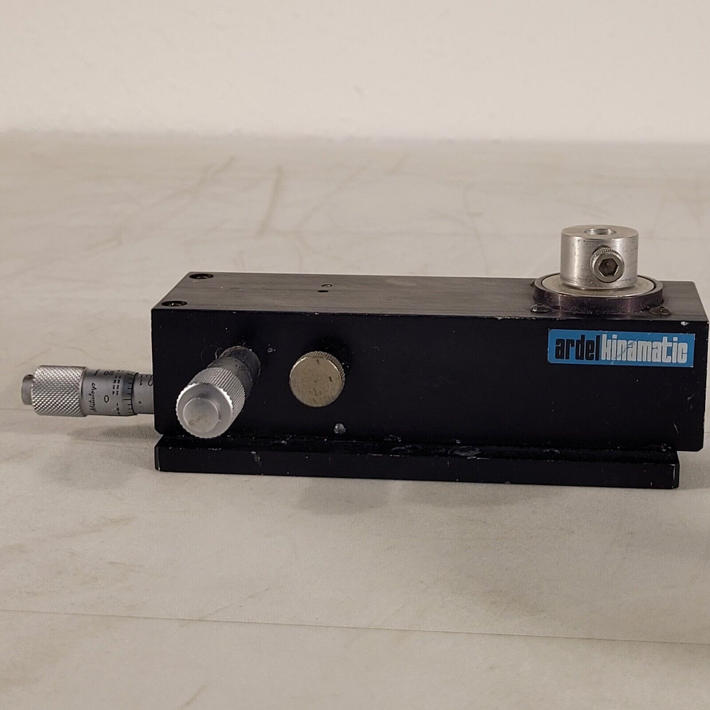 Ardel Kinematic Superfine Adjustable Superfine Micrometer Range 1.5 Arc Min
