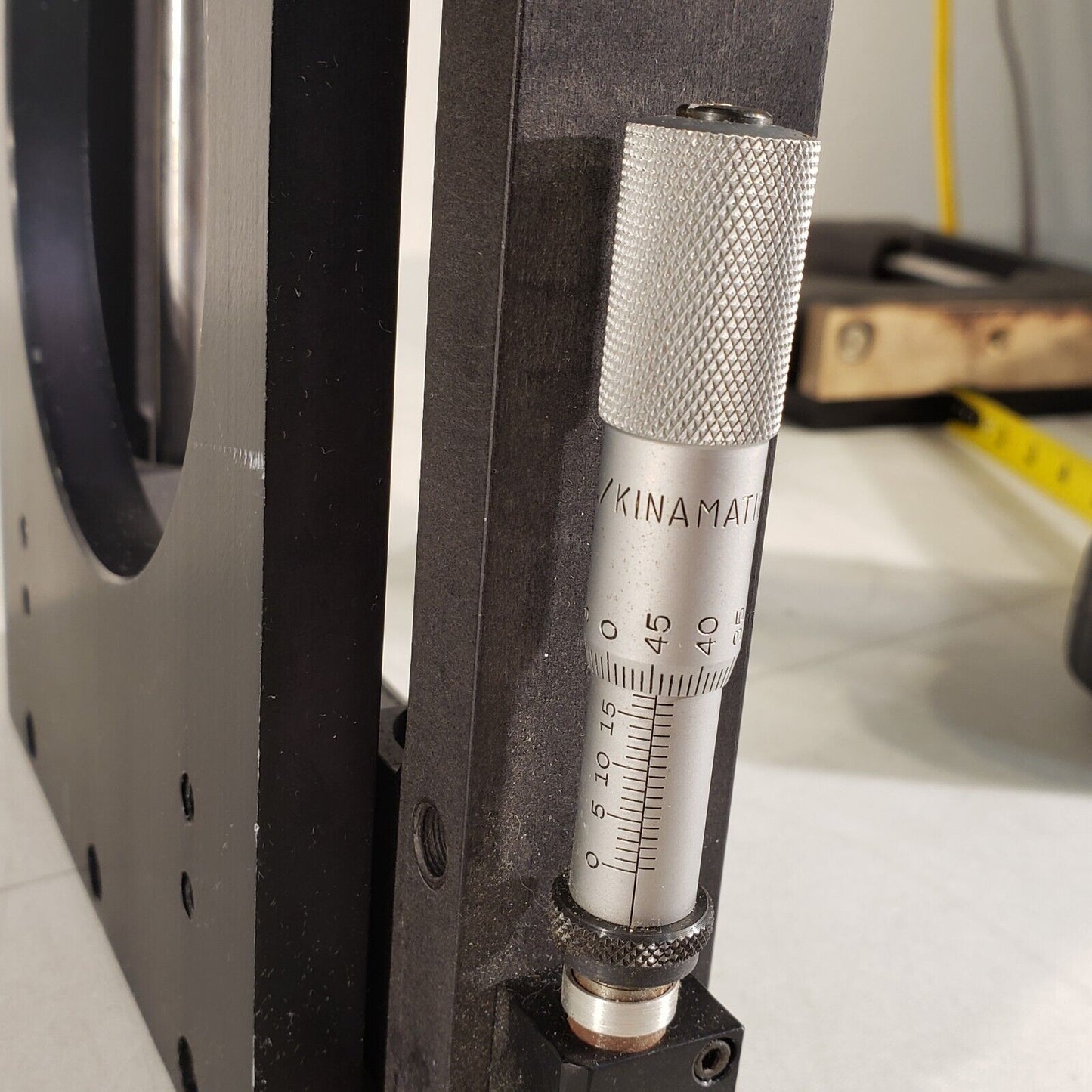 Ardel Large Kinematic Optical Micrometer Stage Mount Starrett 4.5" Diameter ID
