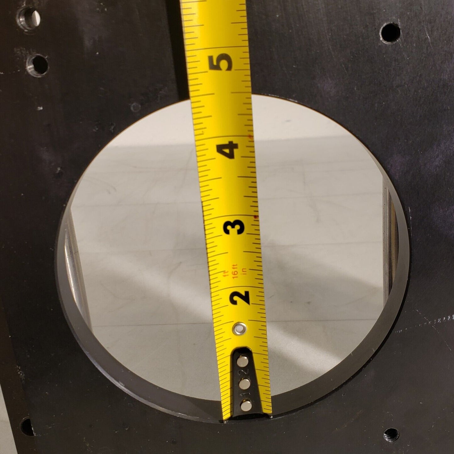 Ardel Large Kinematic Optical Micrometer Stage Mount Starrett 4.5" Diameter ID